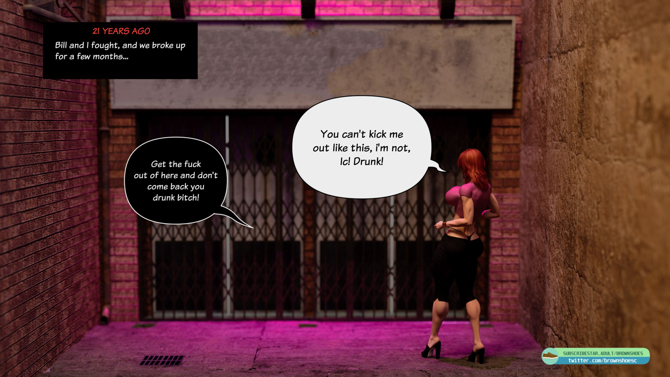 Blacked Home [Brown Shoes], Blacked Home 04, page 23 of 99