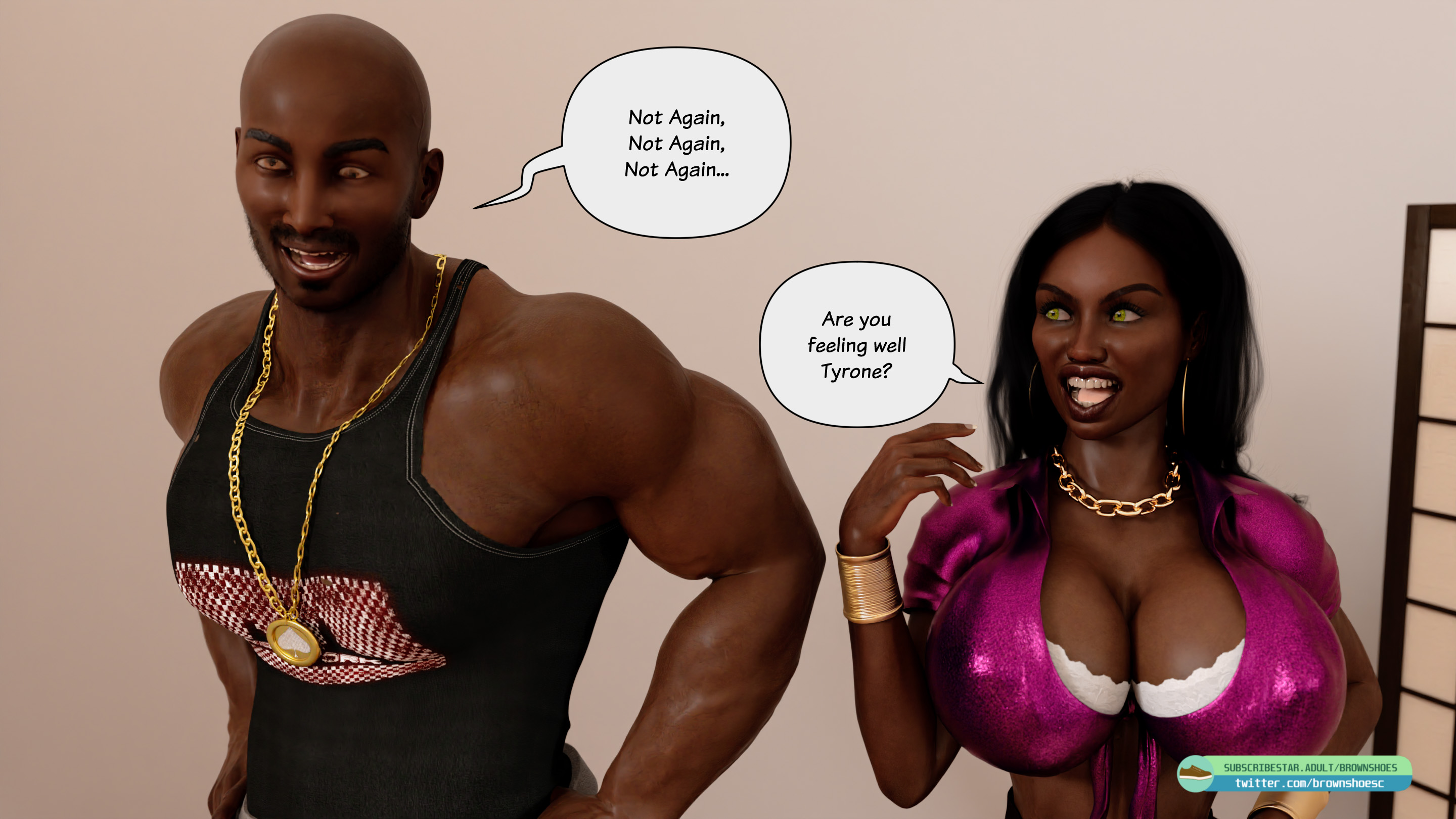 Blacked Home [Brown Shoes], Blacked Home 04, page 64 of 99