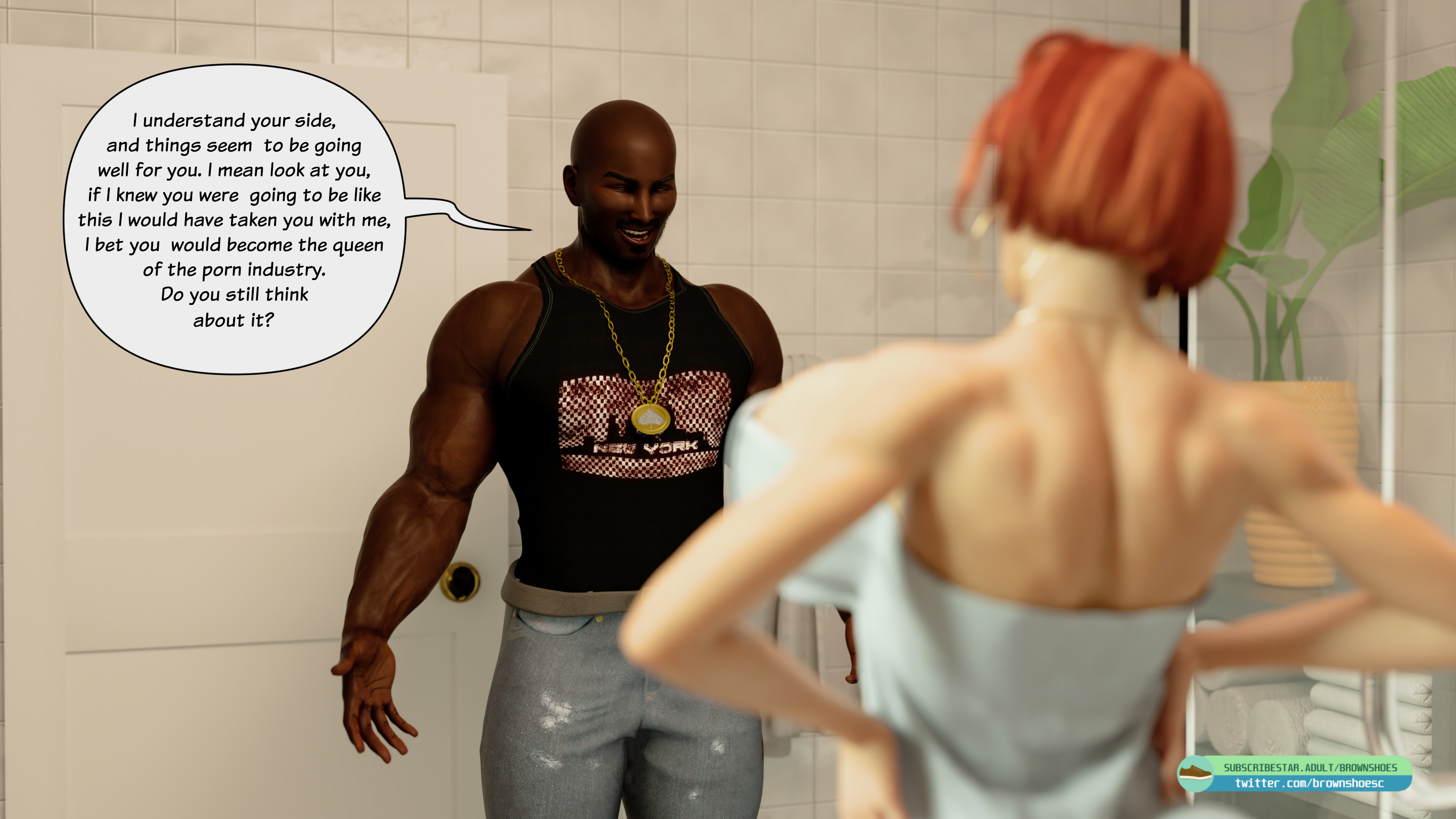 Blacked Home [Brown Shoes], Blacked Home 04, page 67 of 99