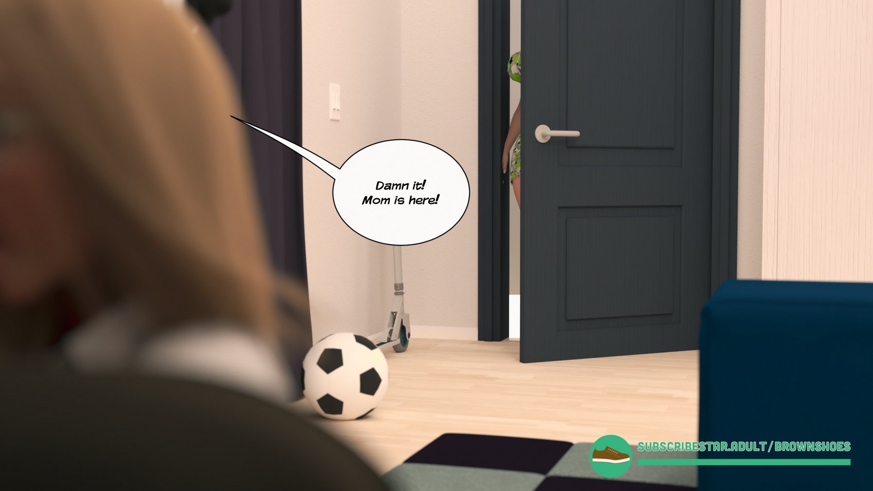 Blacked Home [Brown Shoes], Blacked Home 02, page 12 of 70
