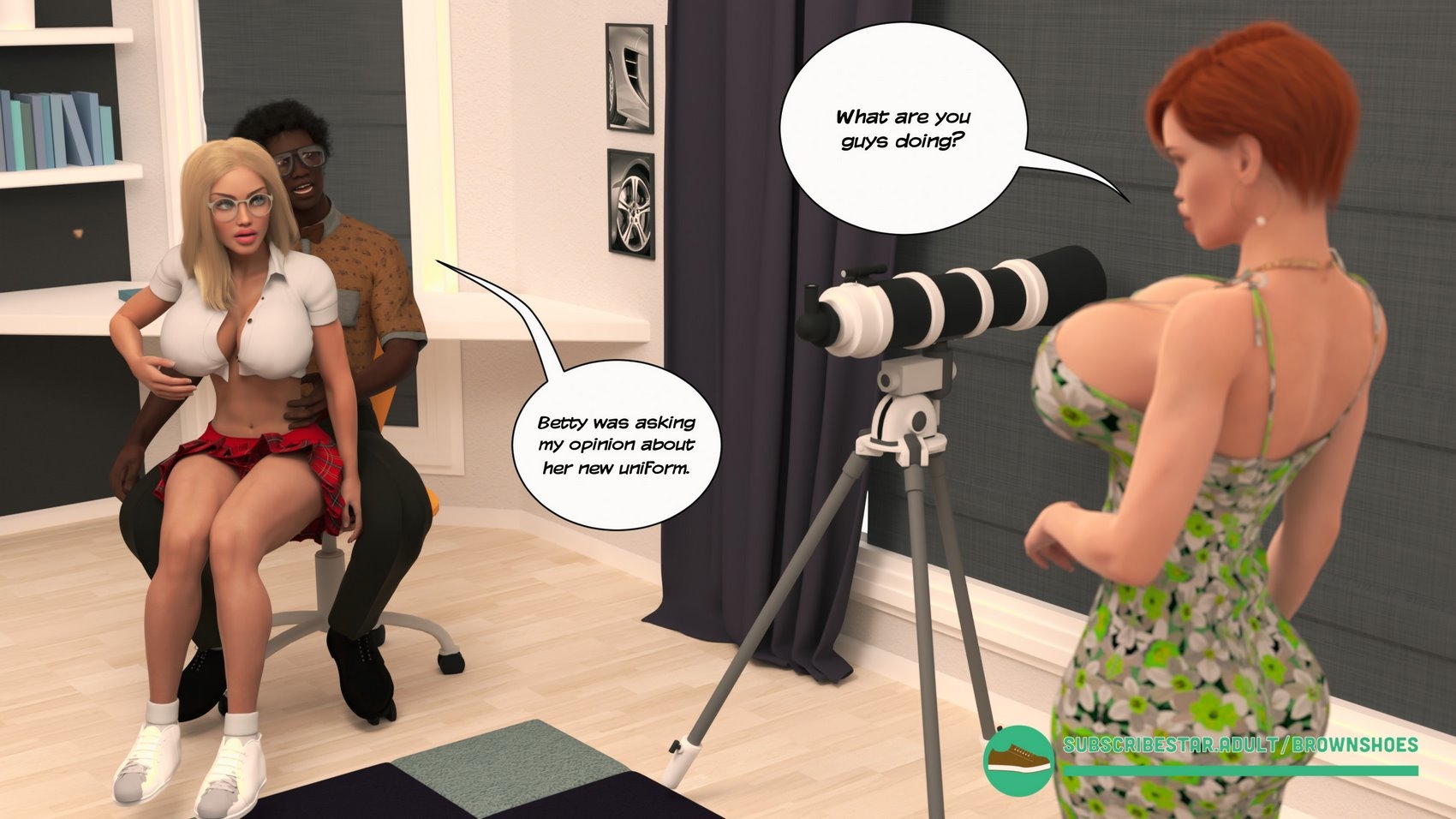 Blacked Home [Brown Shoes], Blacked Home 02, page 13 of 70
