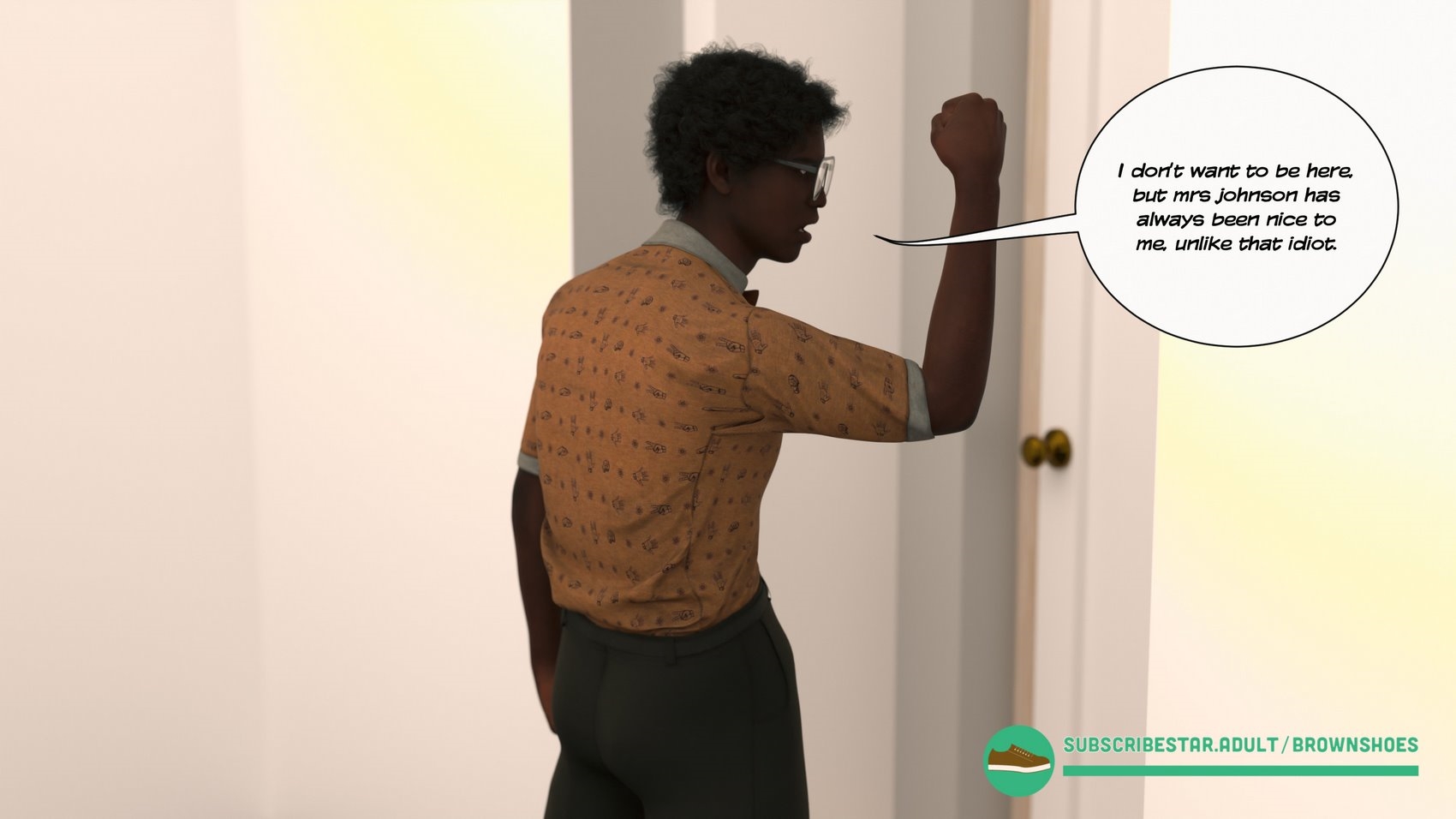 Blacked Home [Brown Shoes], Blacked Home 02, page 21 of 70
