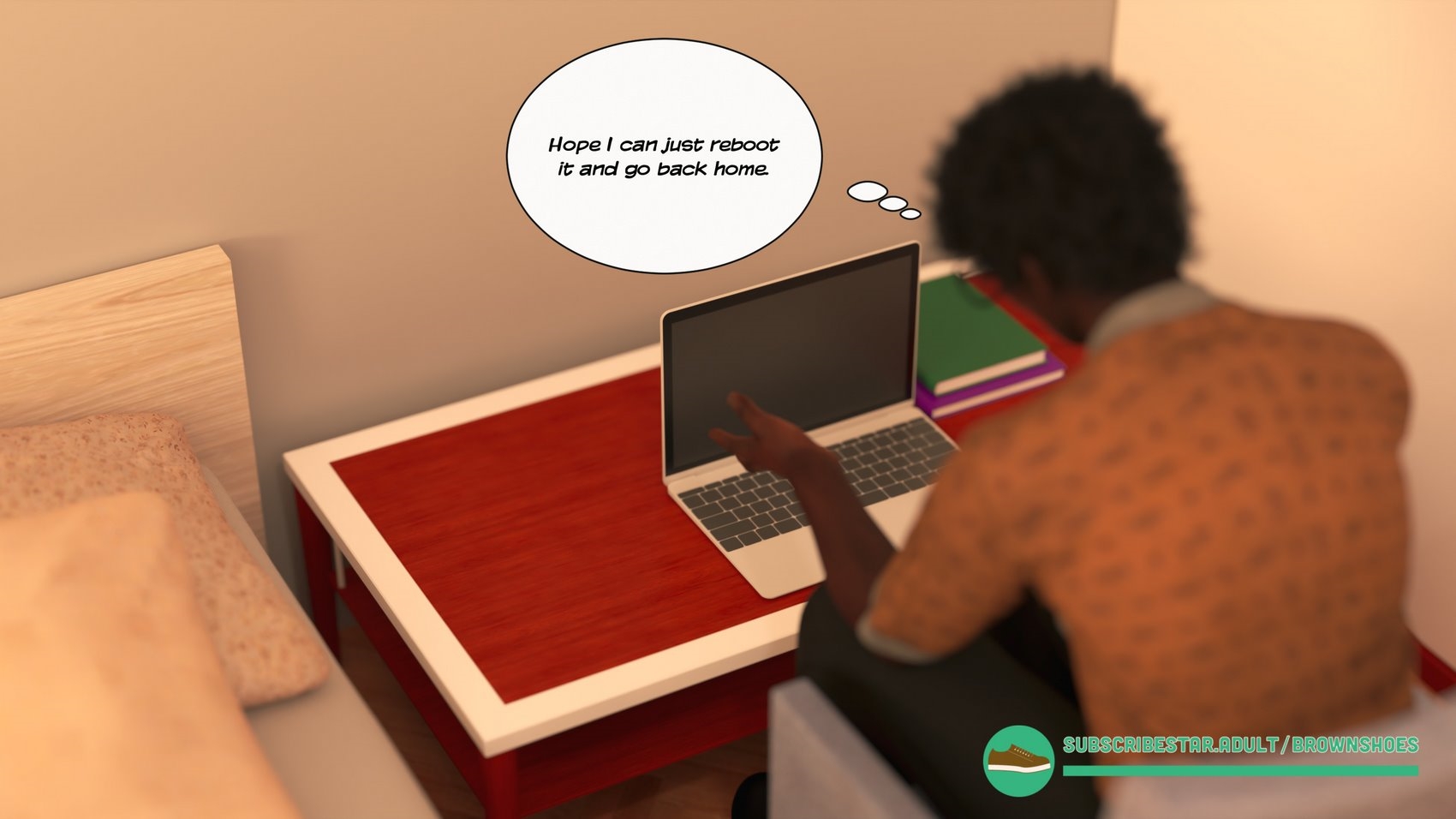 Blacked Home [Brown Shoes], Blacked Home 02, page 27 of 70
