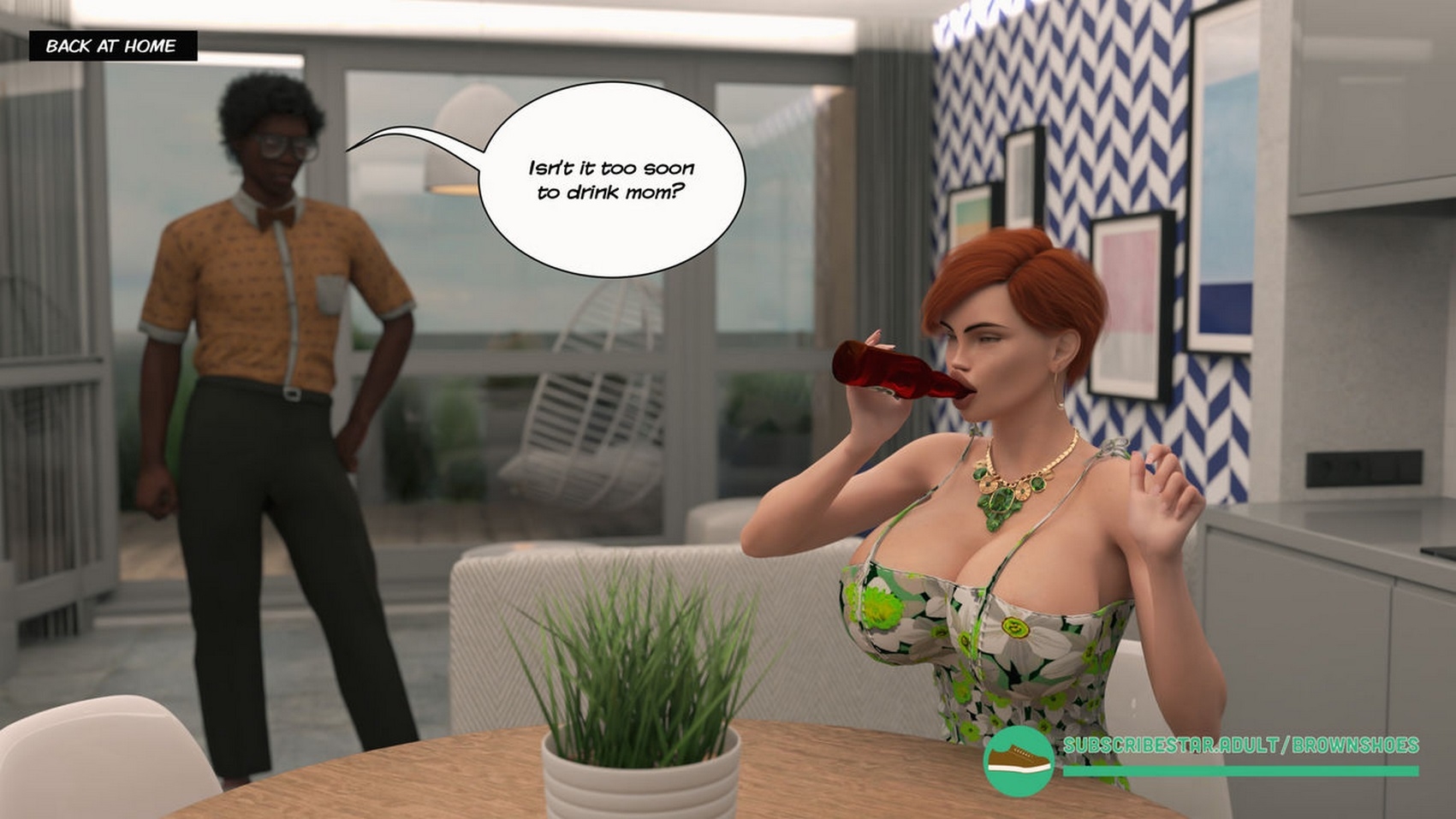 Blacked Home [Brown Shoes], Blacked Home 02, page 50 of 70