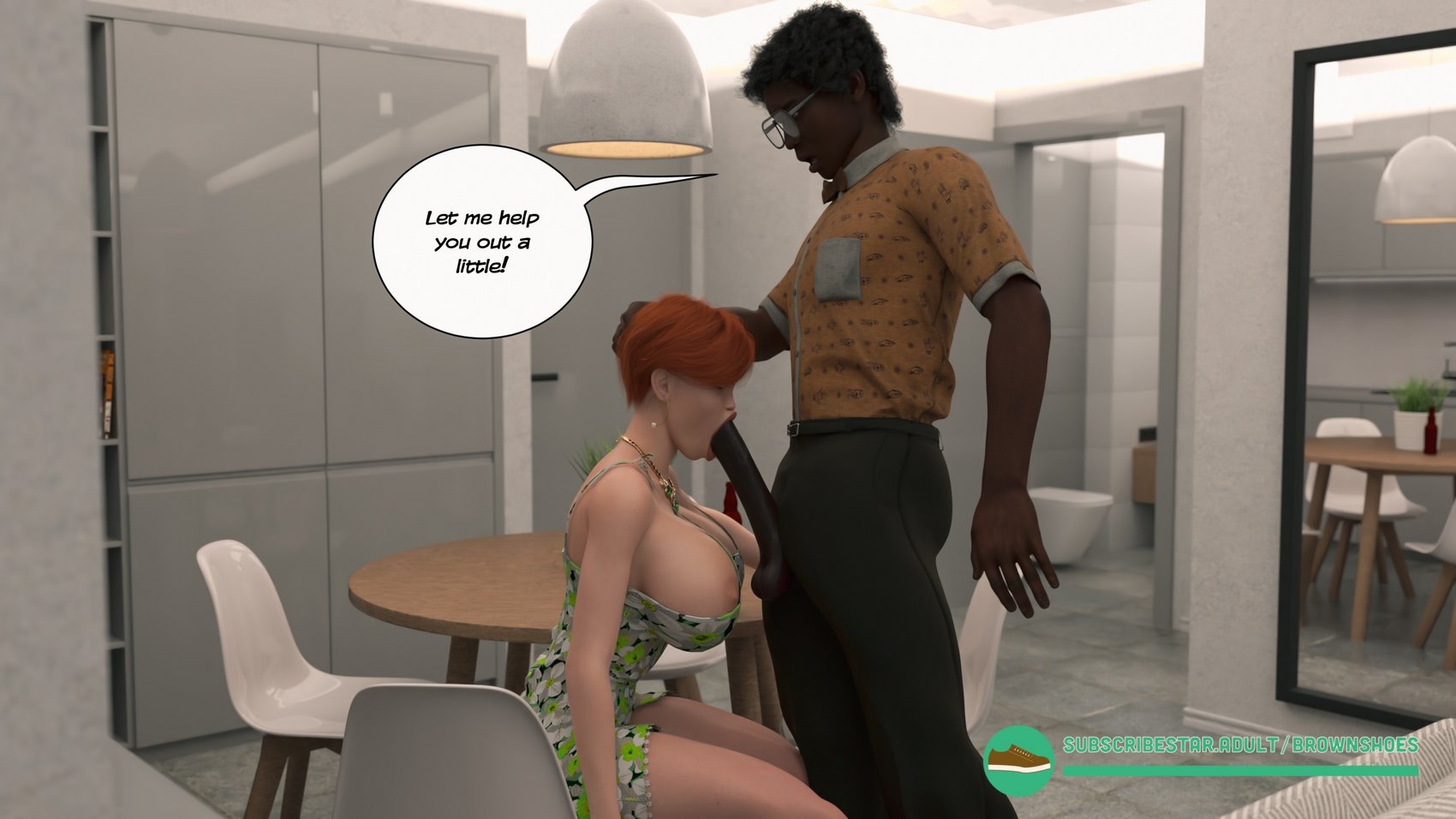 Blacked Home [Brown Shoes], Blacked Home 02, page 56 of 70