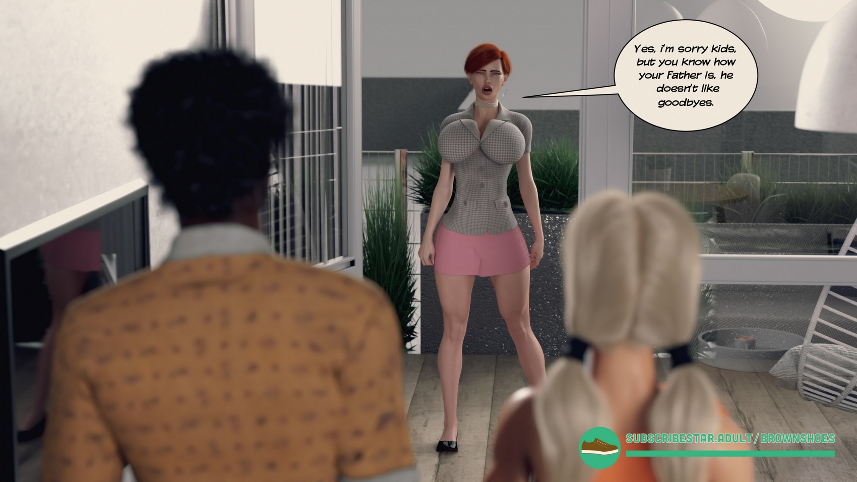 Blacked Home [Brown Shoes], Blacked Home 01, page 21 of 63