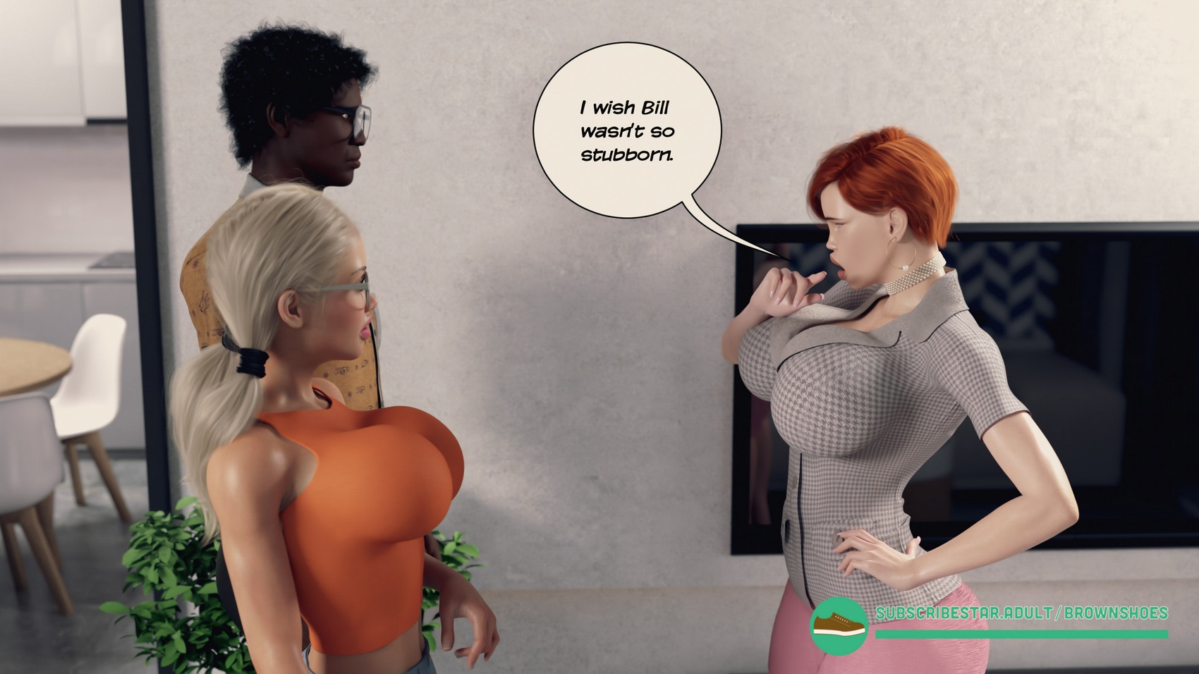 Blacked Home [Brown Shoes], Blacked Home 01, page 22 of 63