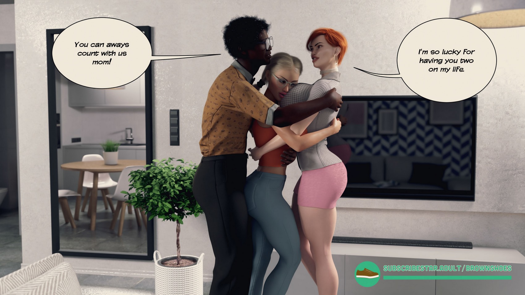 Blacked Home [Brown Shoes], Blacked Home 01, page 24 of 63
