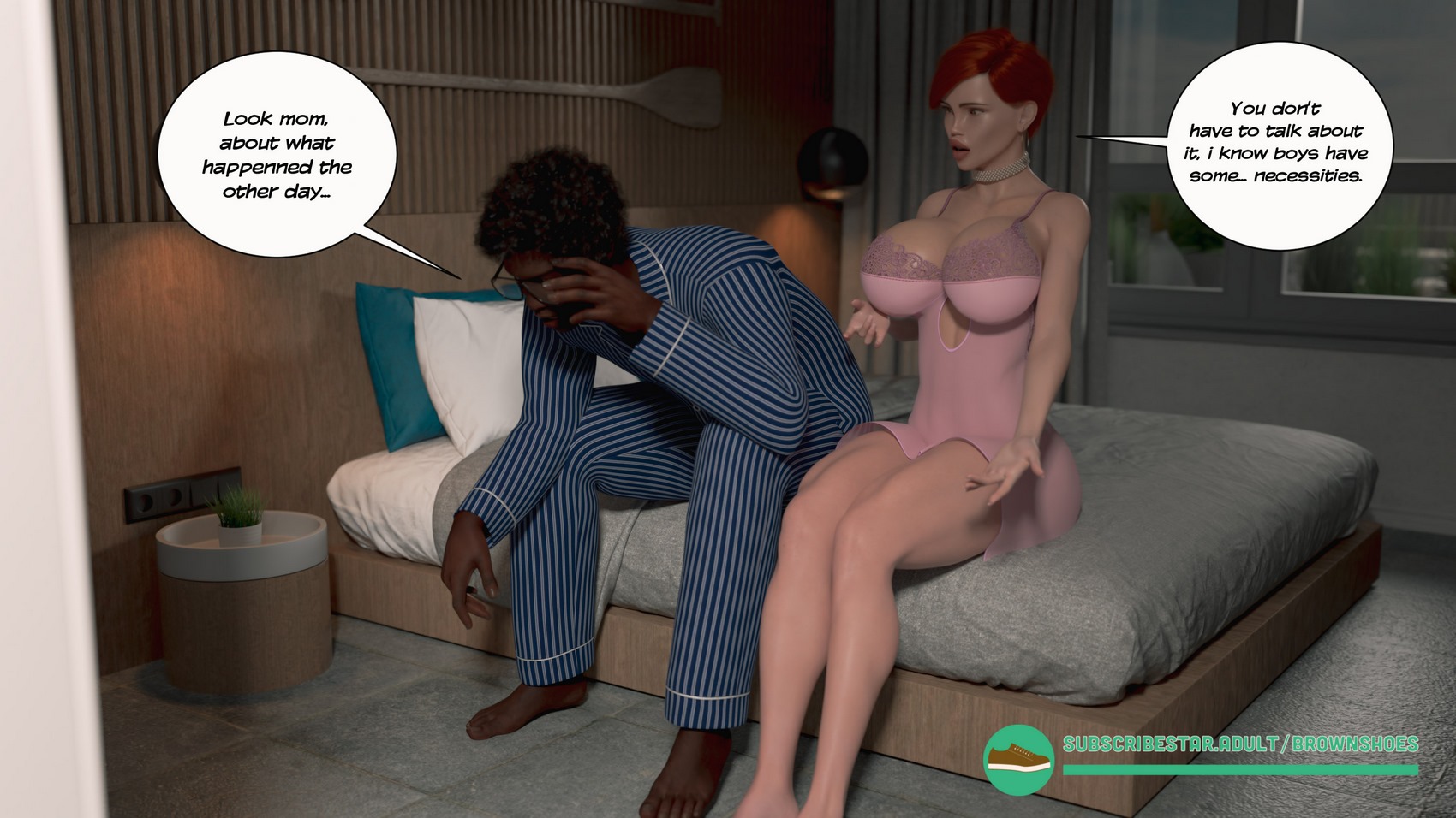 Blacked Home [Brown Shoes], Blacked Home 01, page 41 of 63
