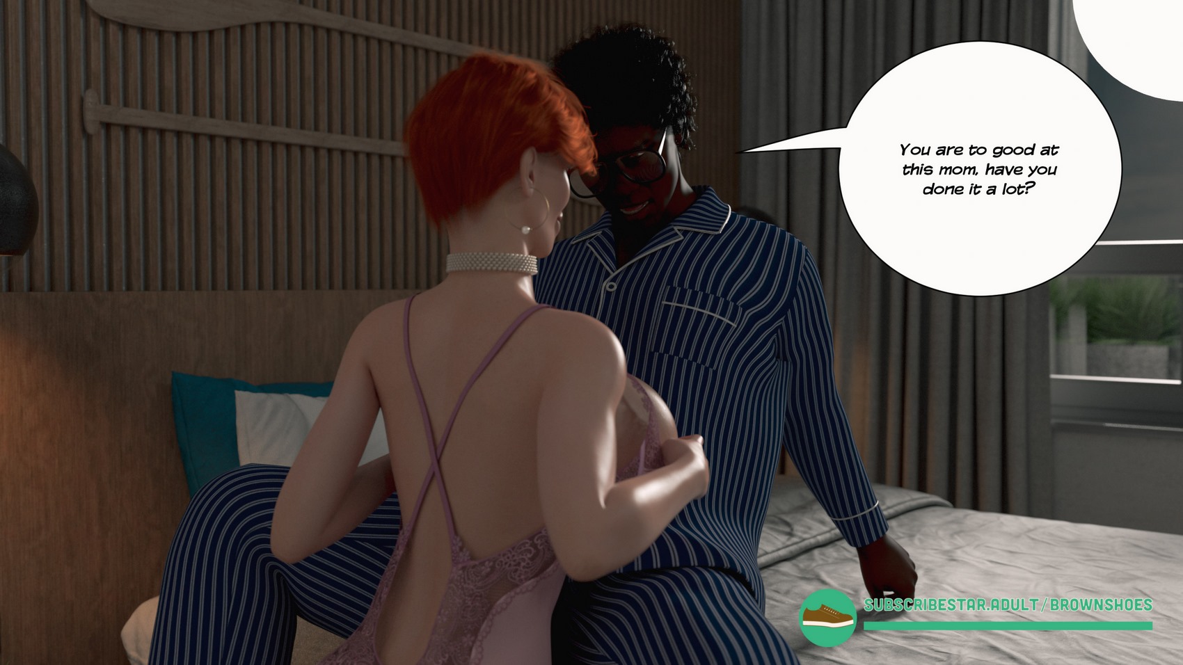 Blacked Home [Brown Shoes], Blacked Home 01, page 53 of 63