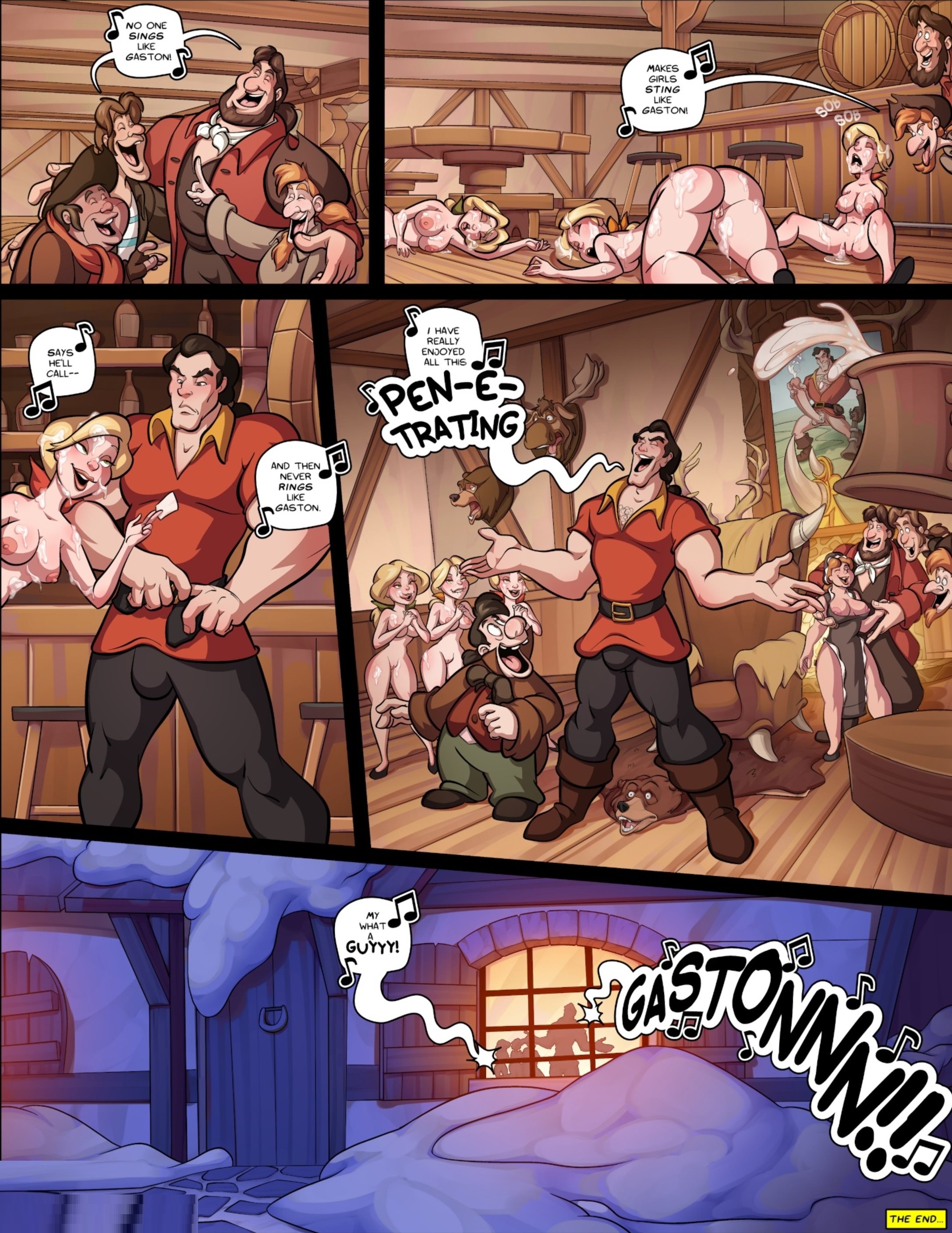 Boobies And The Beast [JABComix], Boobies And The Beast, page 11 of 11