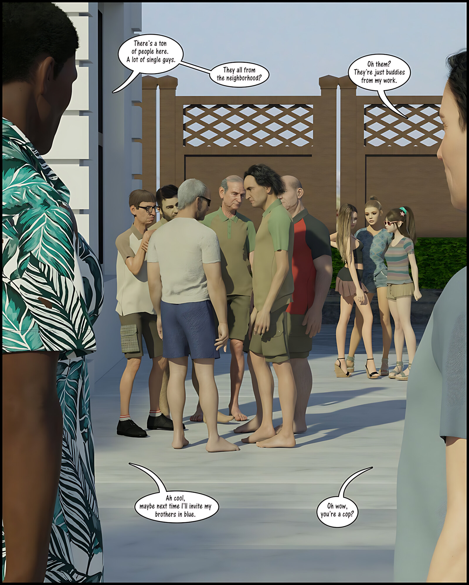 Brothers In Blue On The 4th of July [Darklord], Brothers In Blue On The 4th of July, page 2 of 9