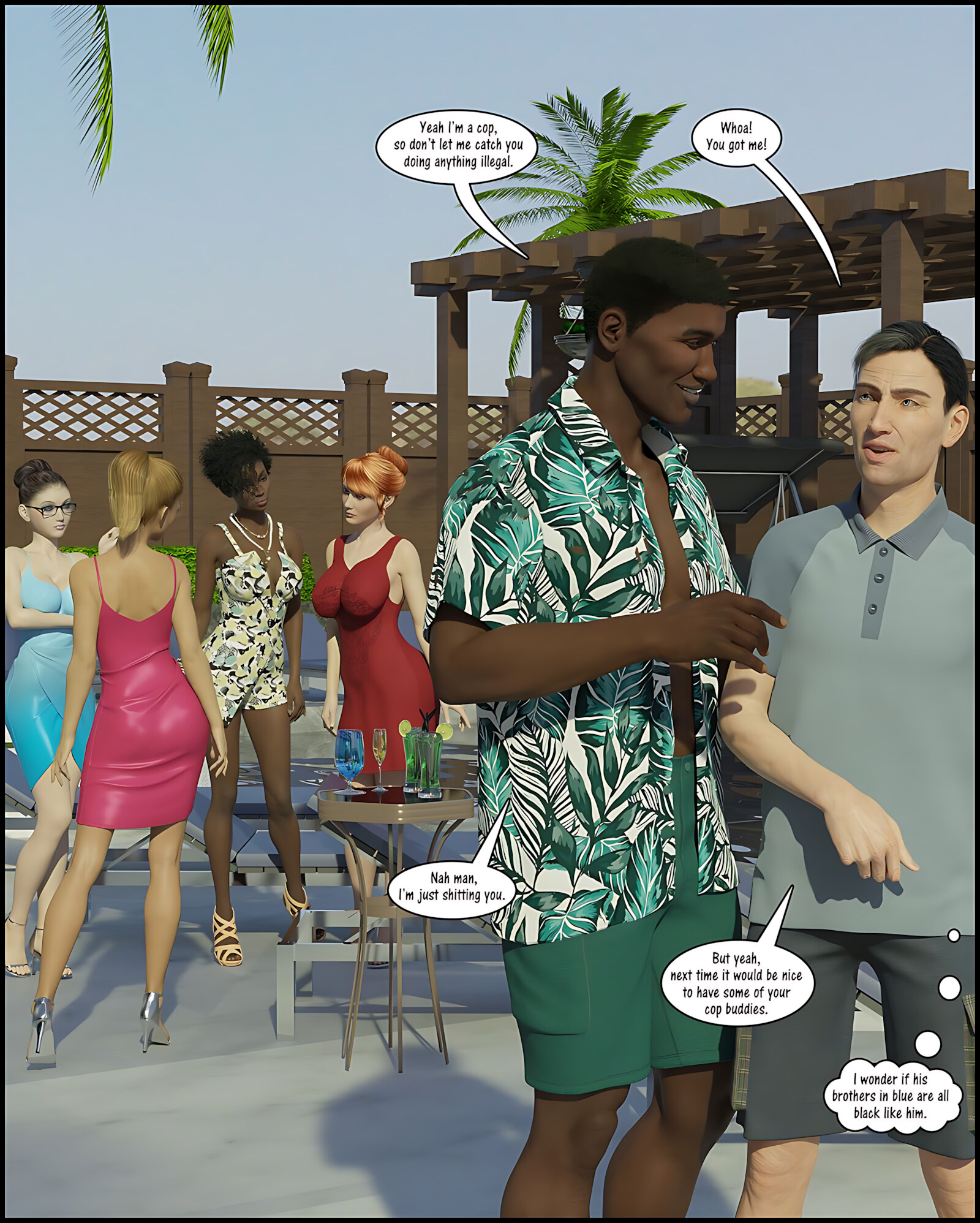 Brothers In Blue On The 4th of July [Darklord], Brothers In Blue On The 4th of July, page 3 of 9