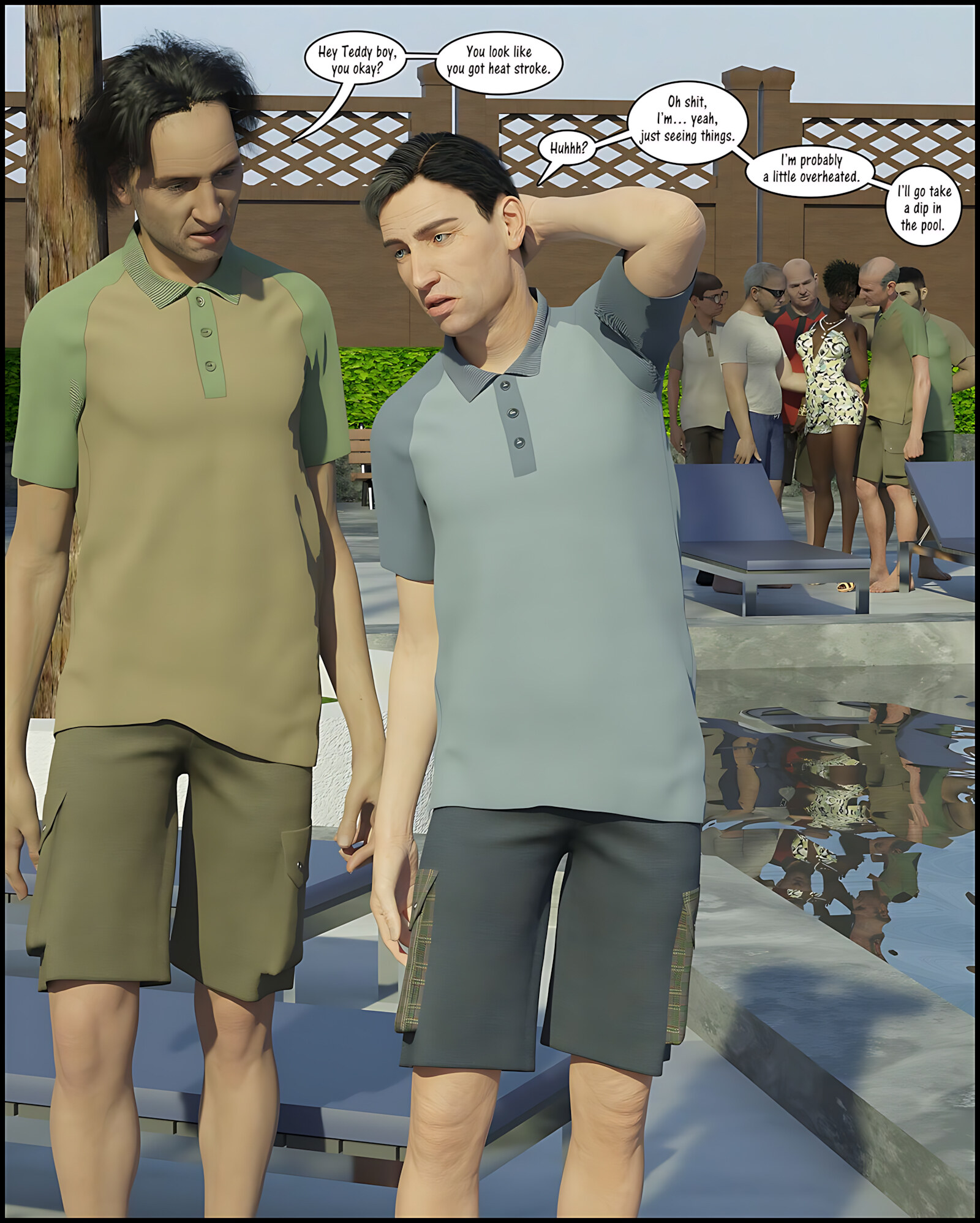 Brothers In Blue On The 4th of July [Darklord], Brothers In Blue On The 4th of July, page 8 of 9