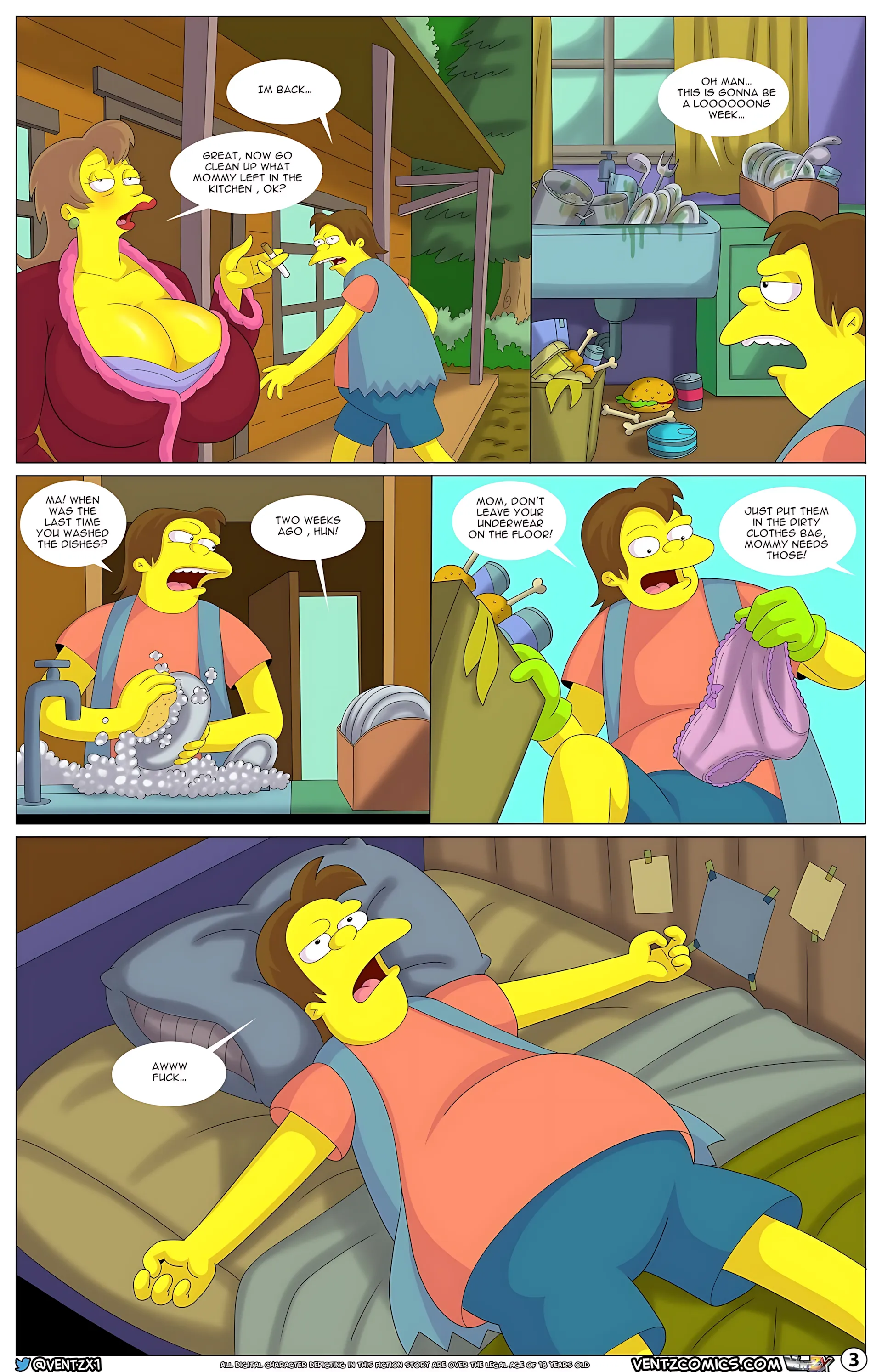 Bully’s Quest – The Simpsons [VentzX], 1. Bully's Quest - Chapter 1, page 4 of 41