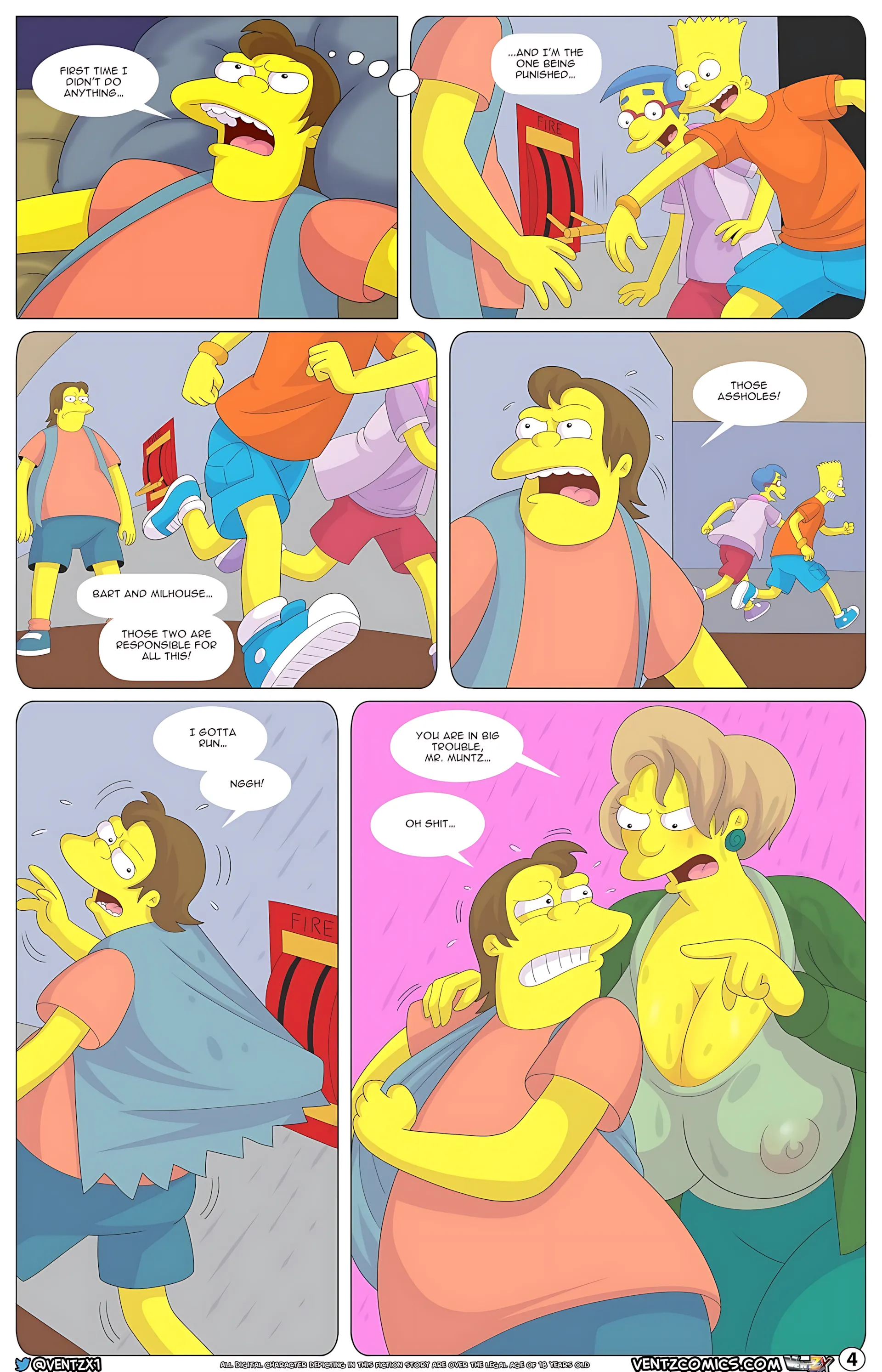 Bully’s Quest – The Simpsons [VentzX], 1. Bully's Quest - Chapter 1, page 5 of 41