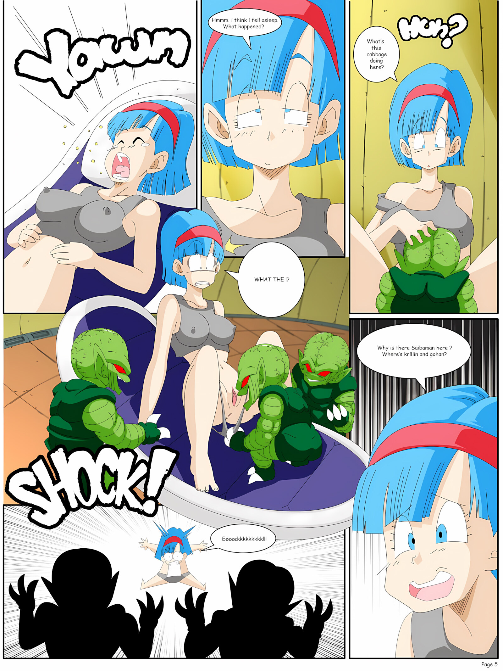Bulma’s Nightmare [Botbot], Bulma’s Nightmare, page 9 of 23