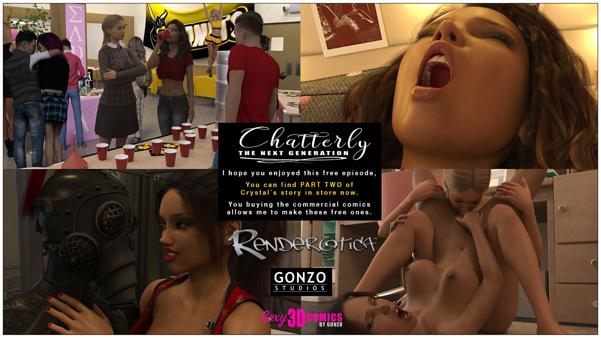 Chatterly [Sexy3DComics | Gonzo], Chatterly - The Next Generation 1, page 48 of 48