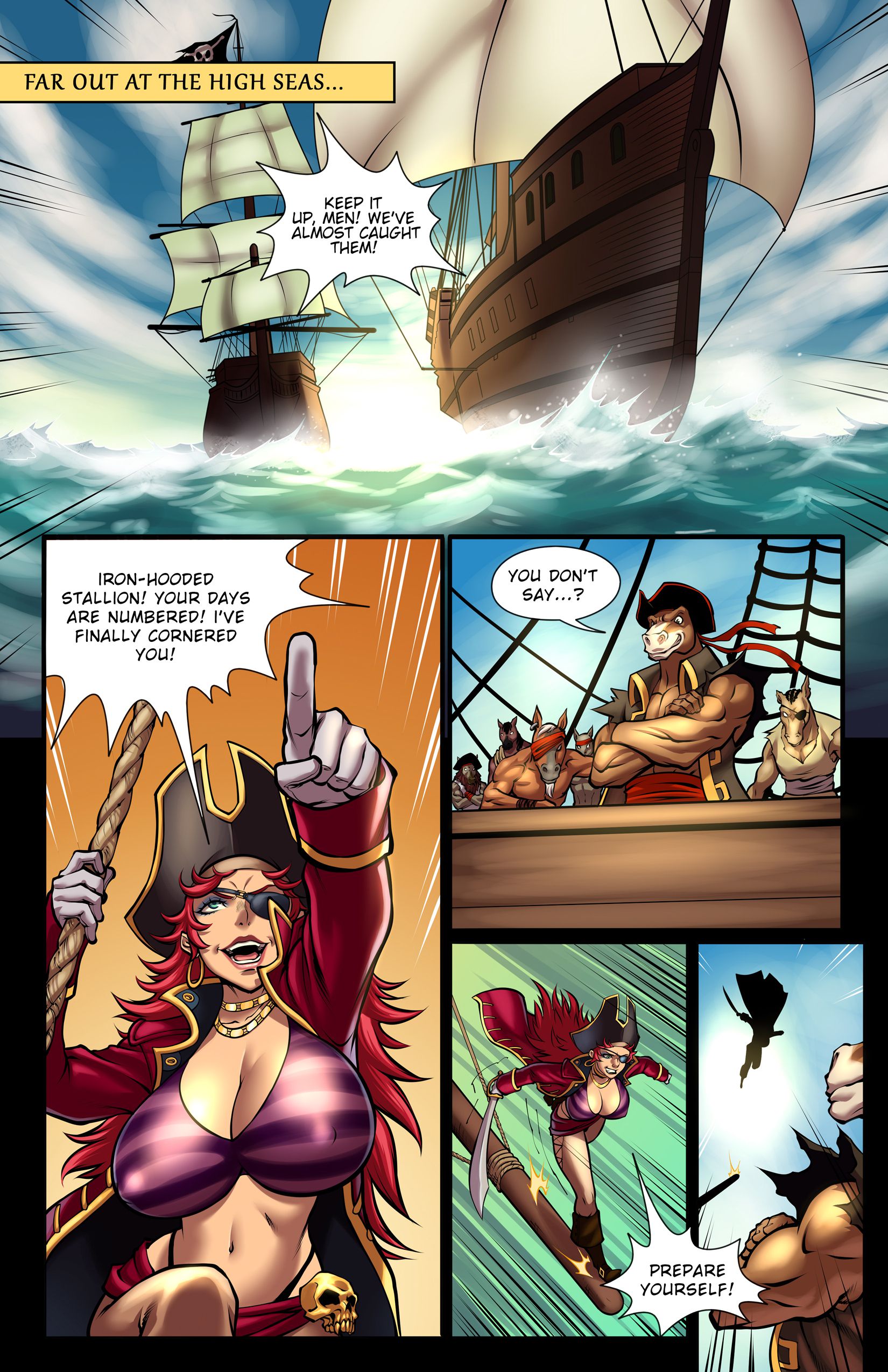 Crossed And Boned [R_EX], Crossed And Boned, page 1 of 17