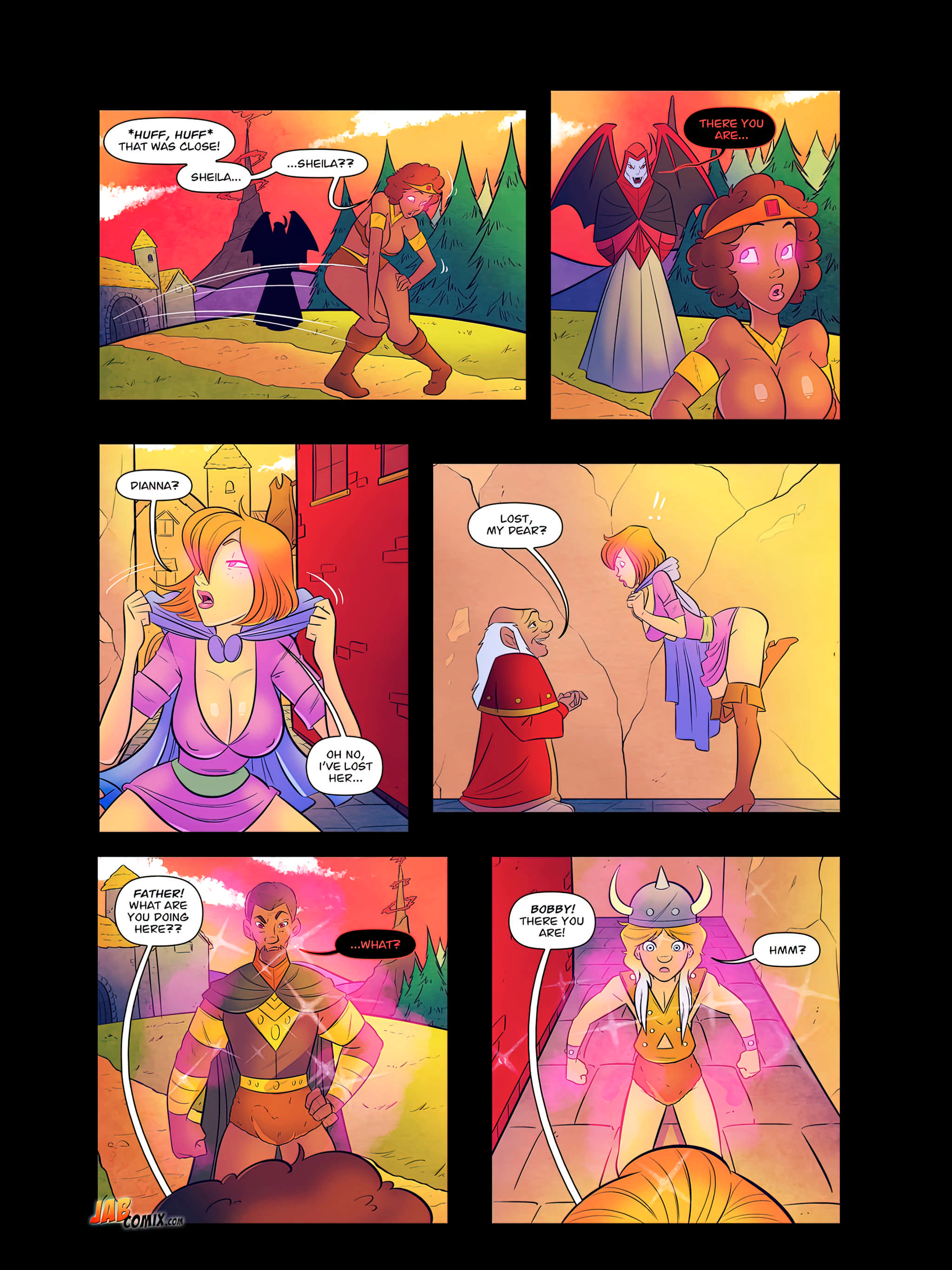 Da Younguns N’ Dragons [JabComix], Da Younguns N' Dragons II, page 13 of 23