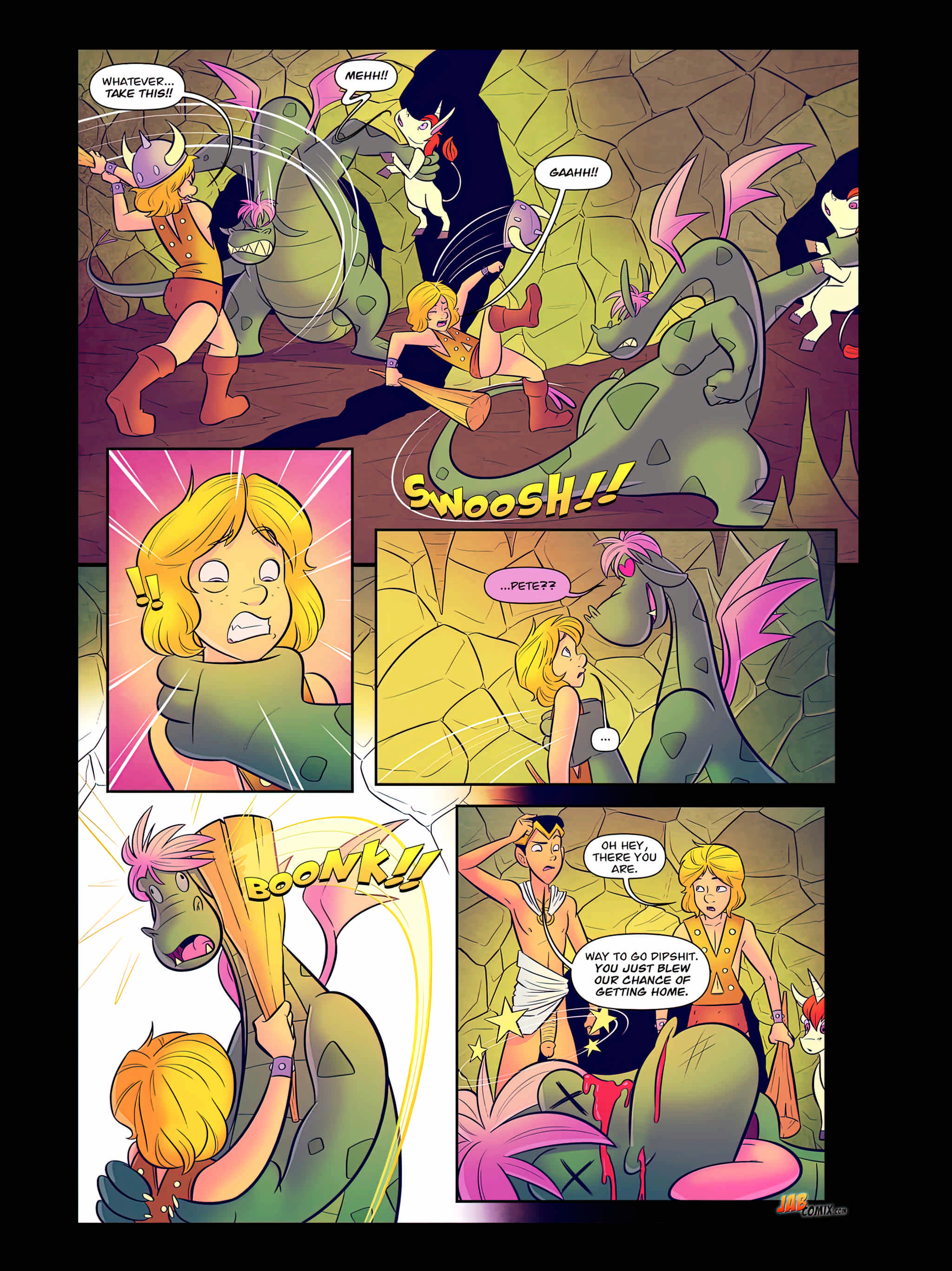 Da Younguns N’ Dragons [JabComix], Da Younguns N' Dragons II, page 22 of 23