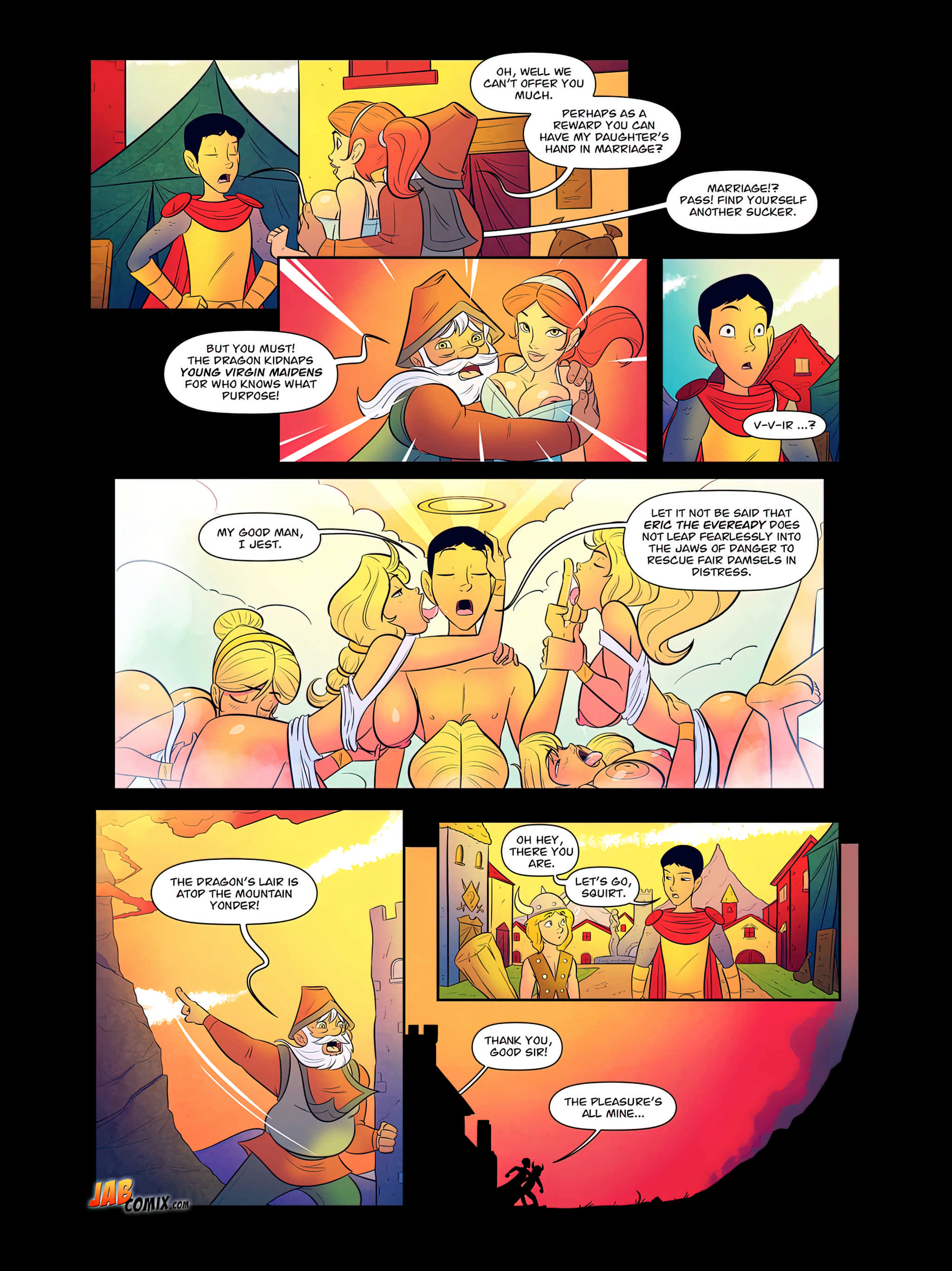 Da Younguns N’ Dragons [JabComix], Da Younguns N' Dragons II, page 6 of 23