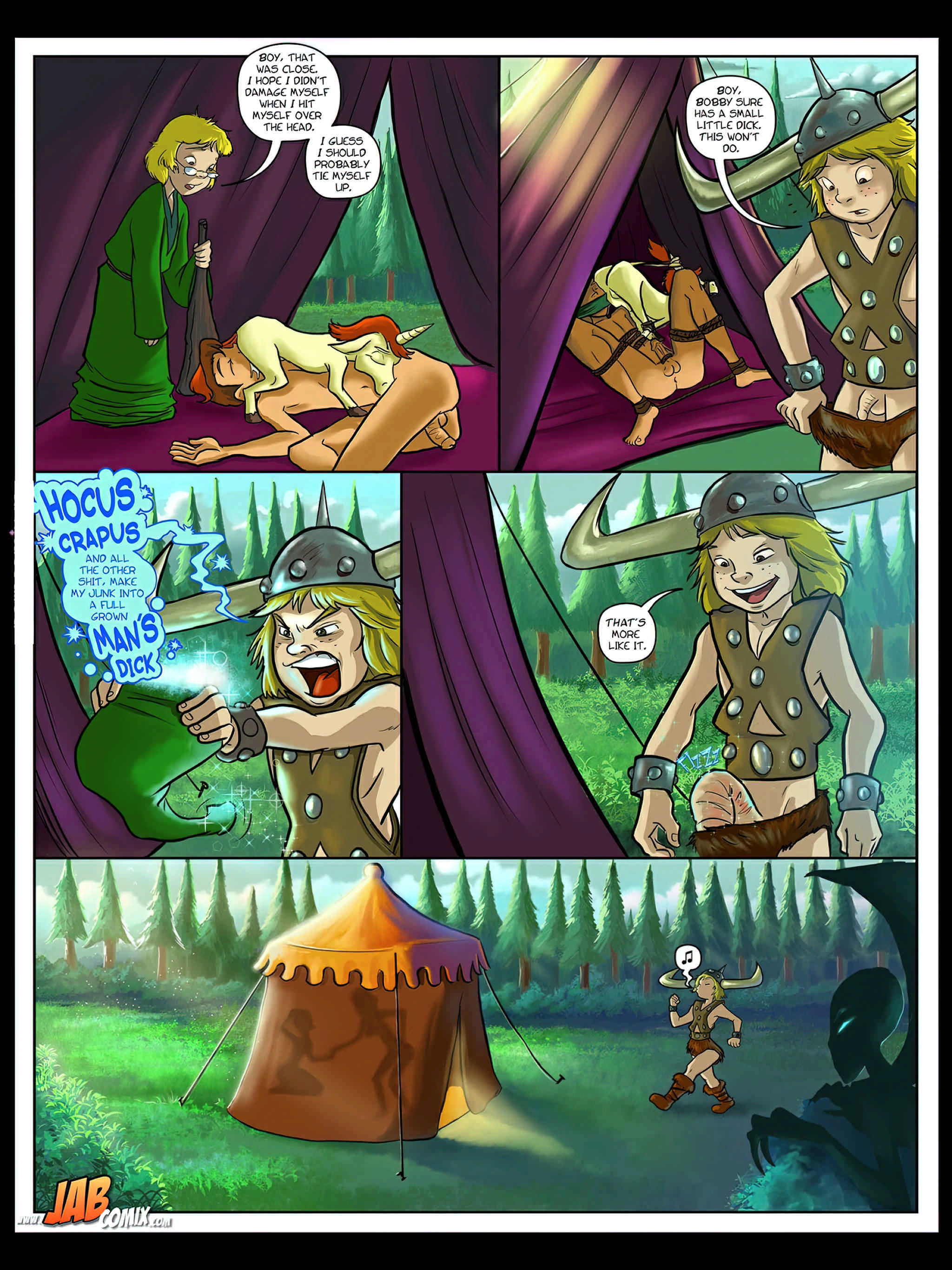 Da Younguns N’ Dragons [JabComix], Da Younguns N' Dragons I, page 13 of 26