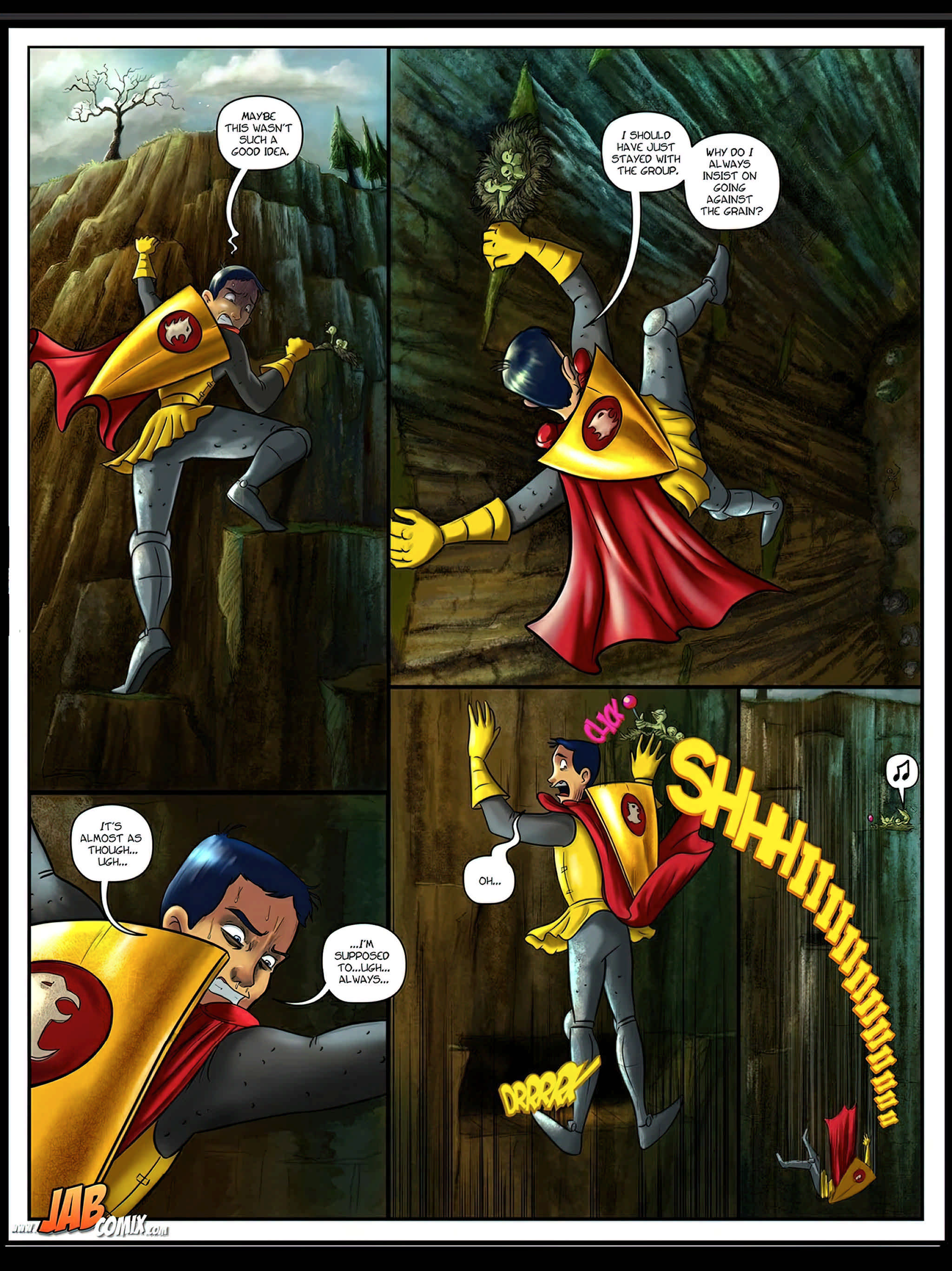 Da Younguns N’ Dragons [JabComix], Da Younguns N' Dragons I, page 6 of 26