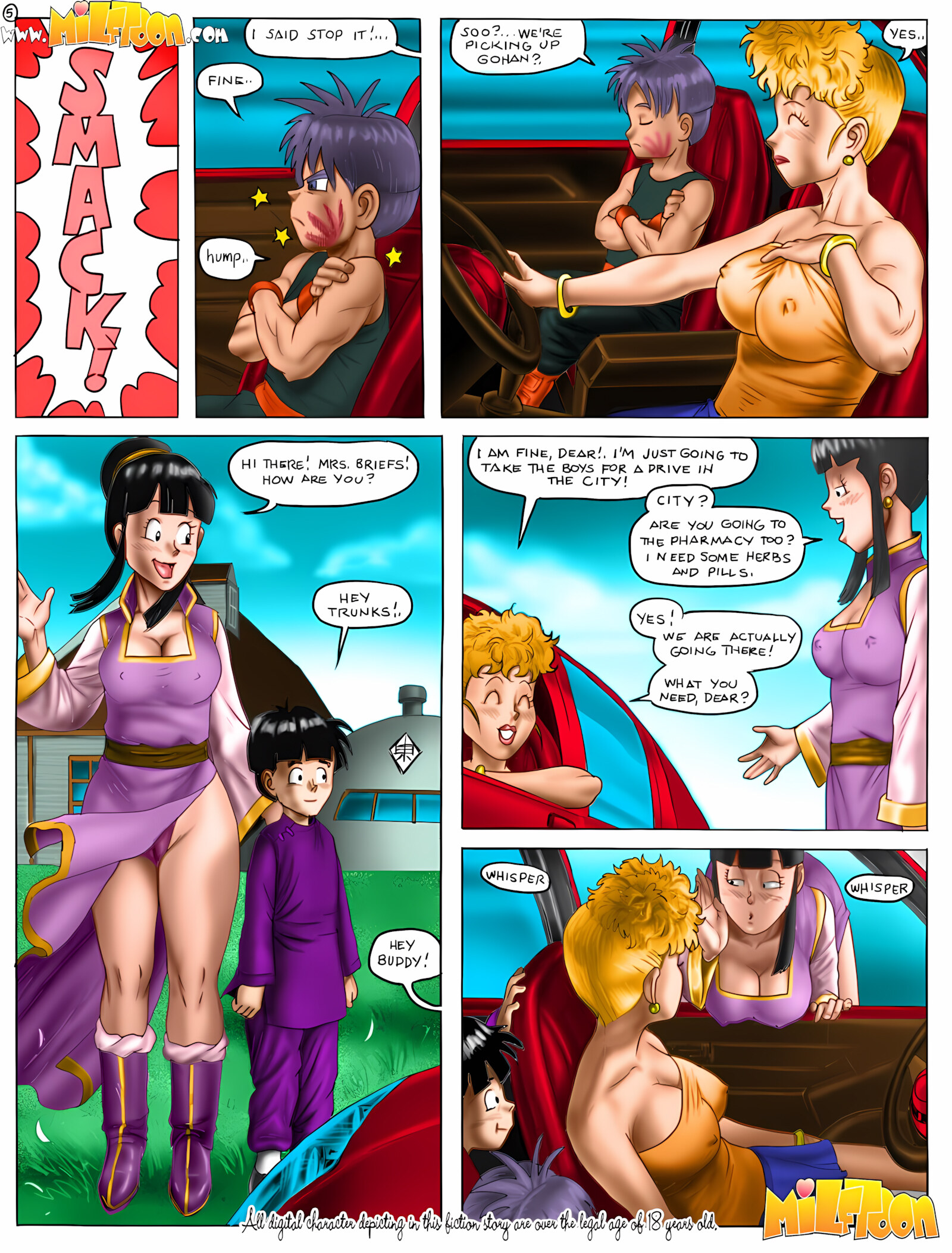 DBX [Milftoon], DBX 2 (color), page 5 of 50