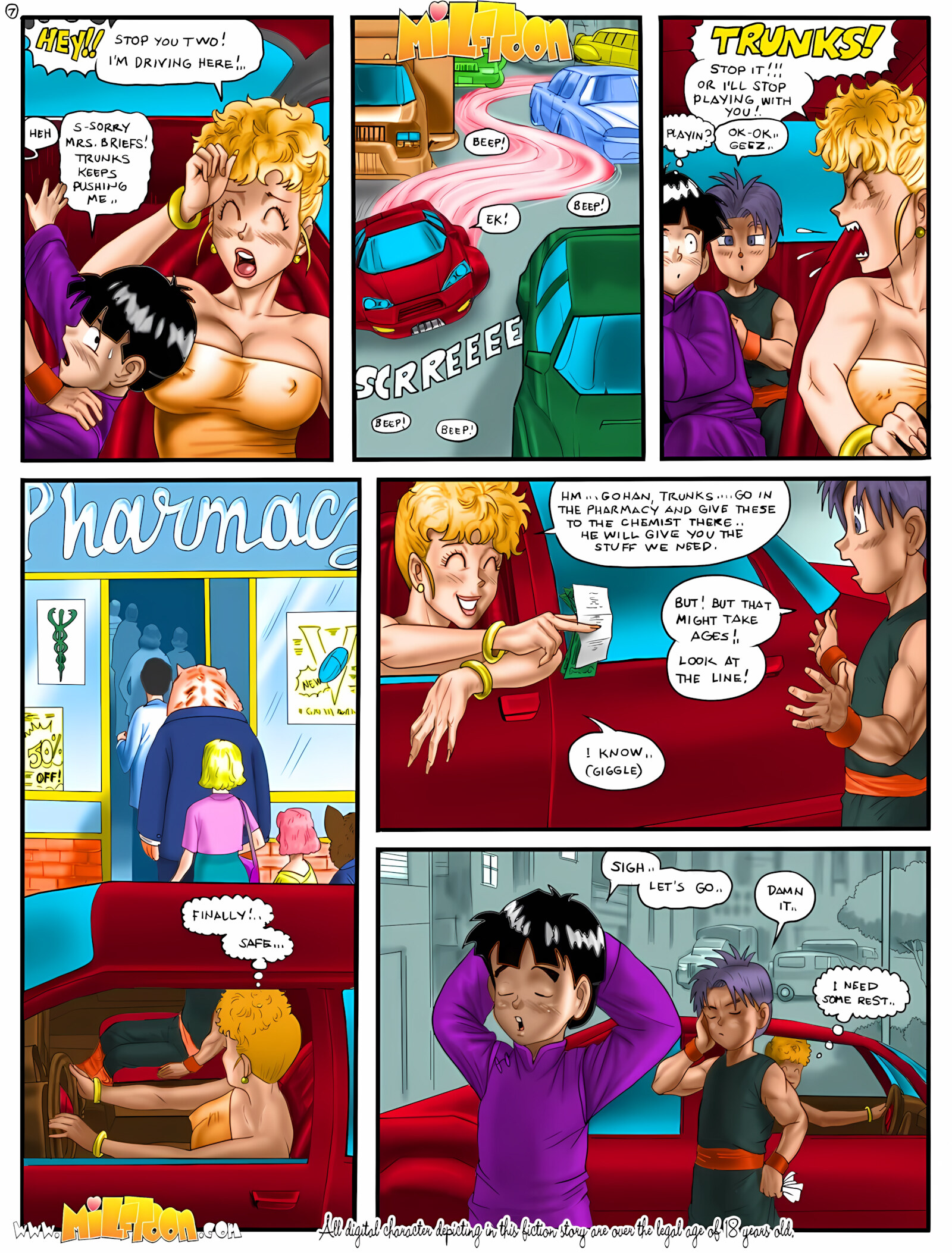 DBX [Milftoon], DBX 2 (color), page 7 of 50