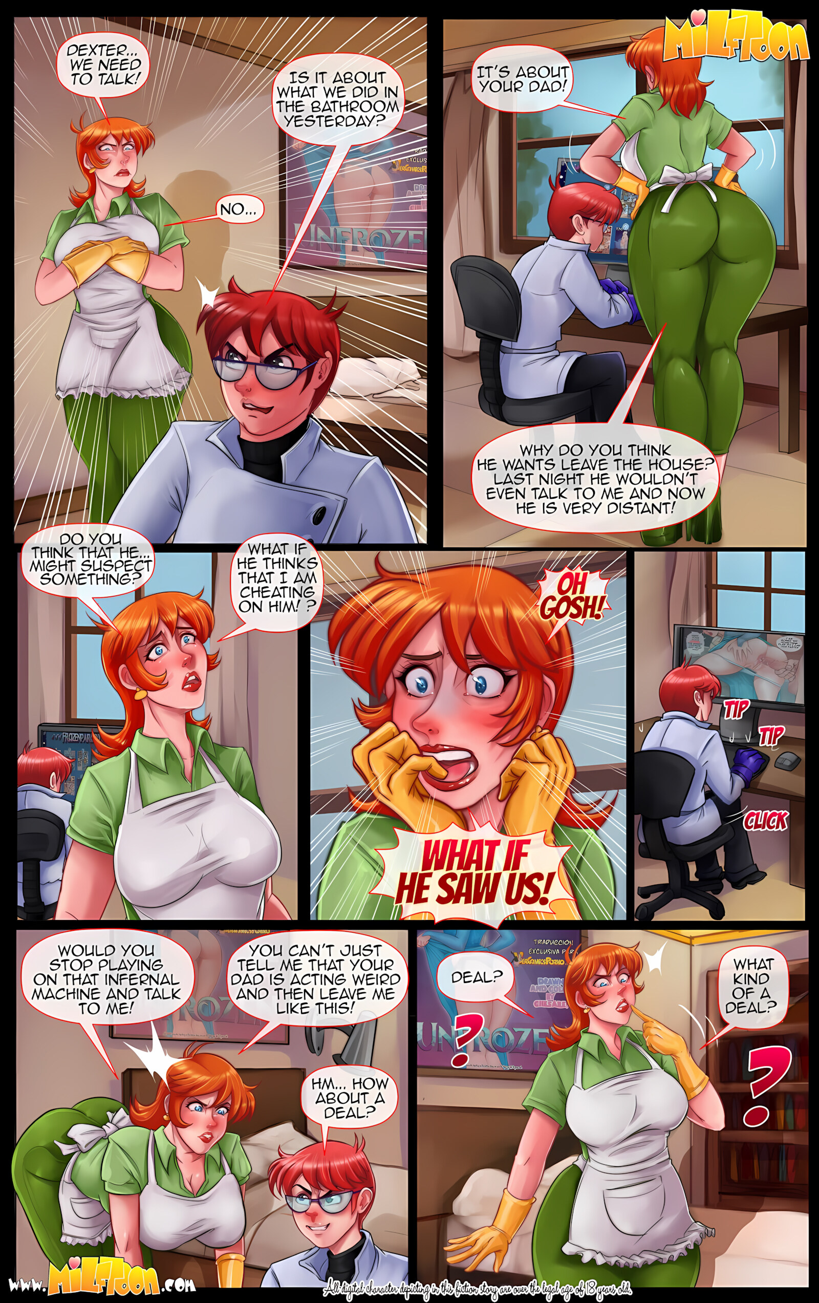 Dexter’s Flab [MILFToon], Dexter’s Flab 2, page 3 of 20