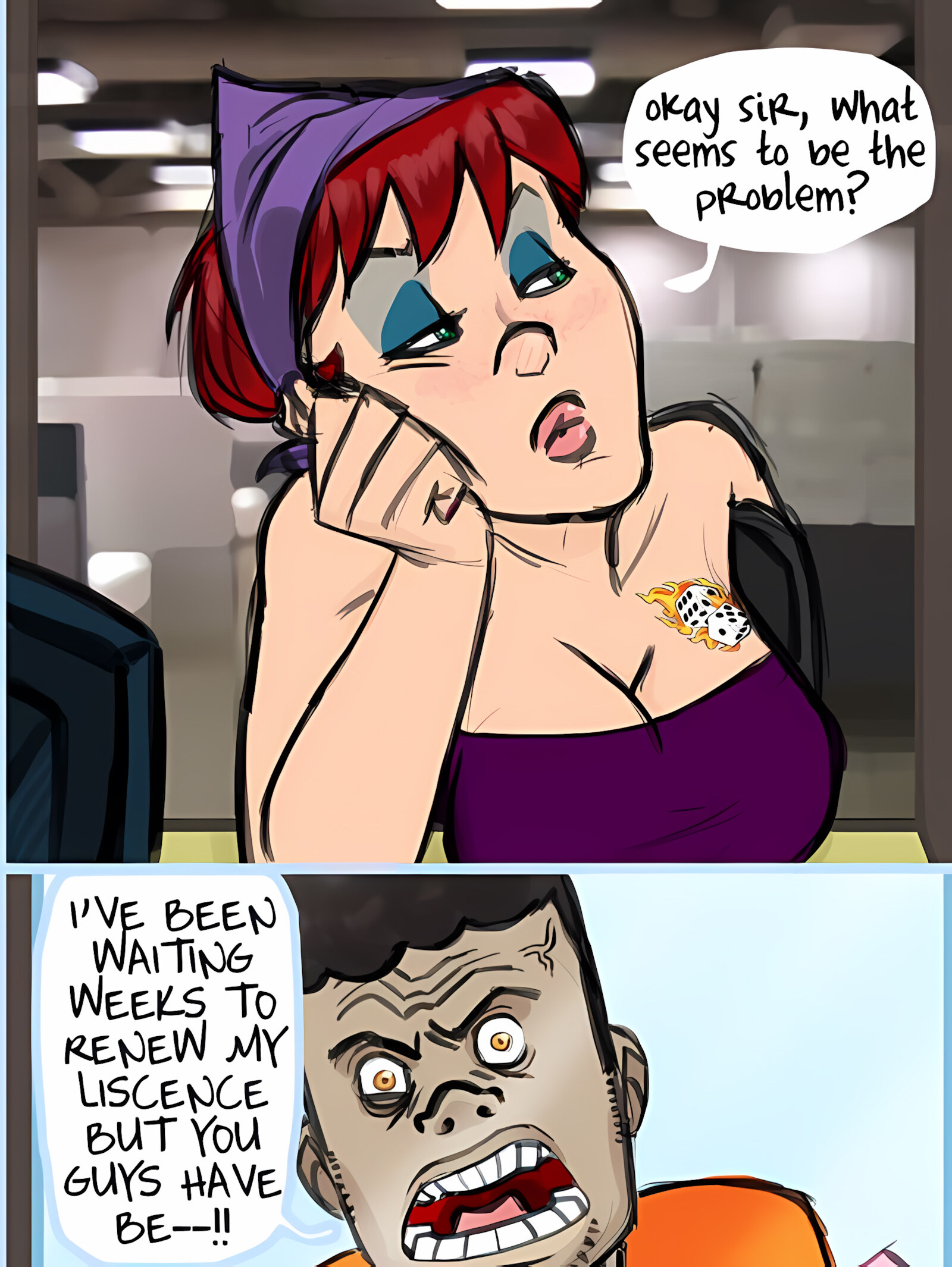 DMV [StickyMon], DMV, page 3 of 18