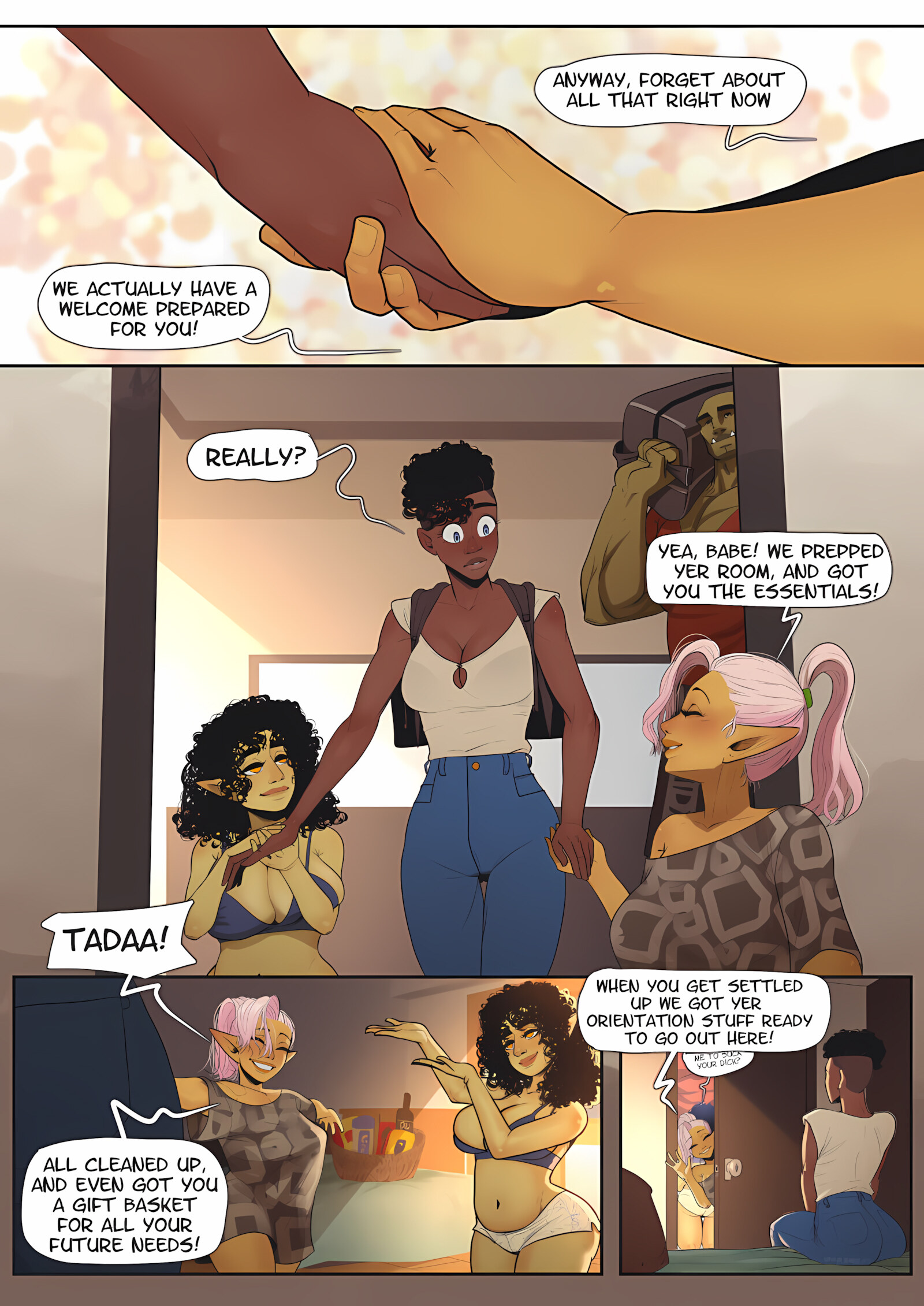 A Special Gobbo College Comic [OrcBarbies], A Special Gobbo College Comic, page 13 of 69