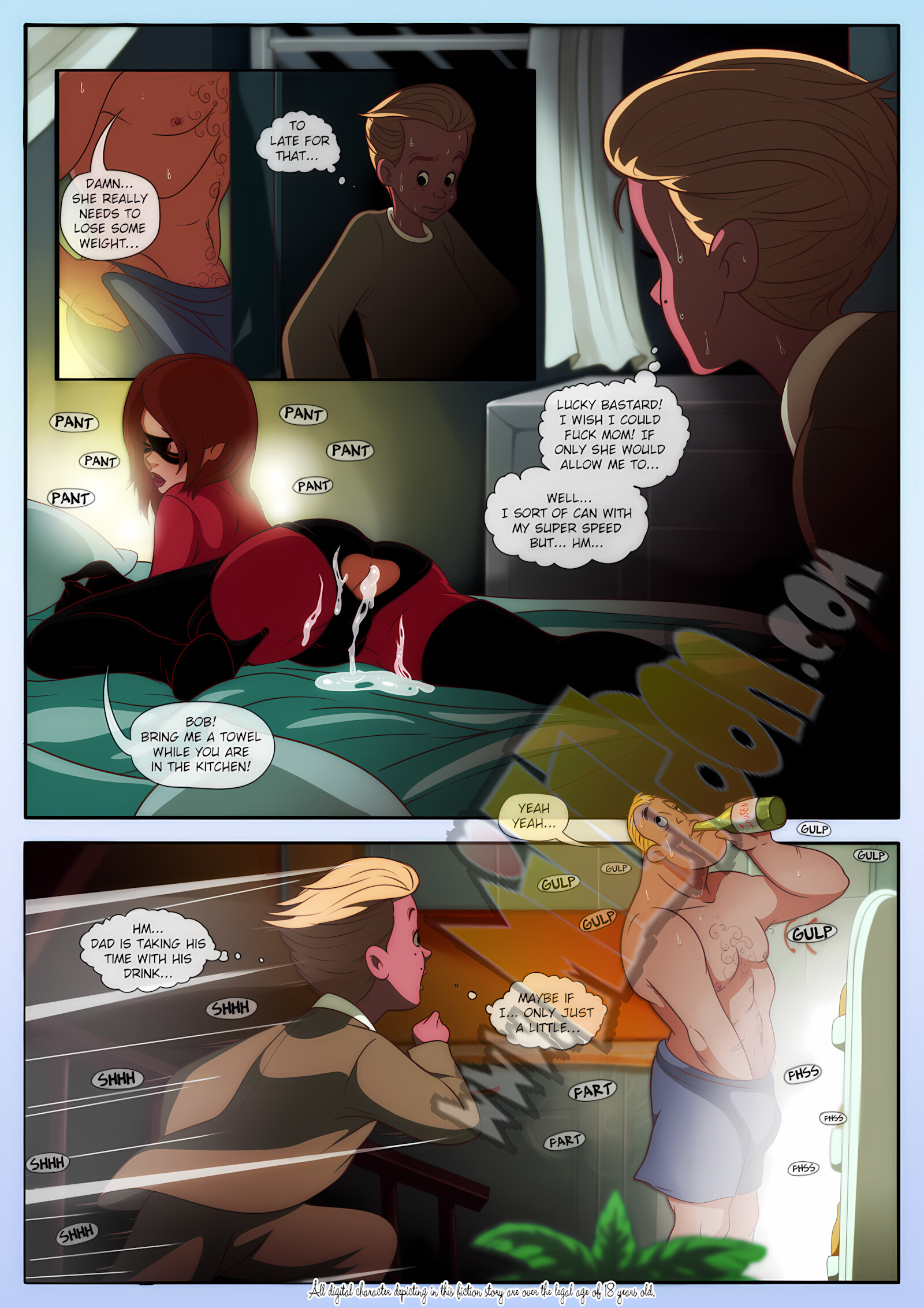 Elastic Milf [Milftoon], Elastic Milf 1, page 6 of 9