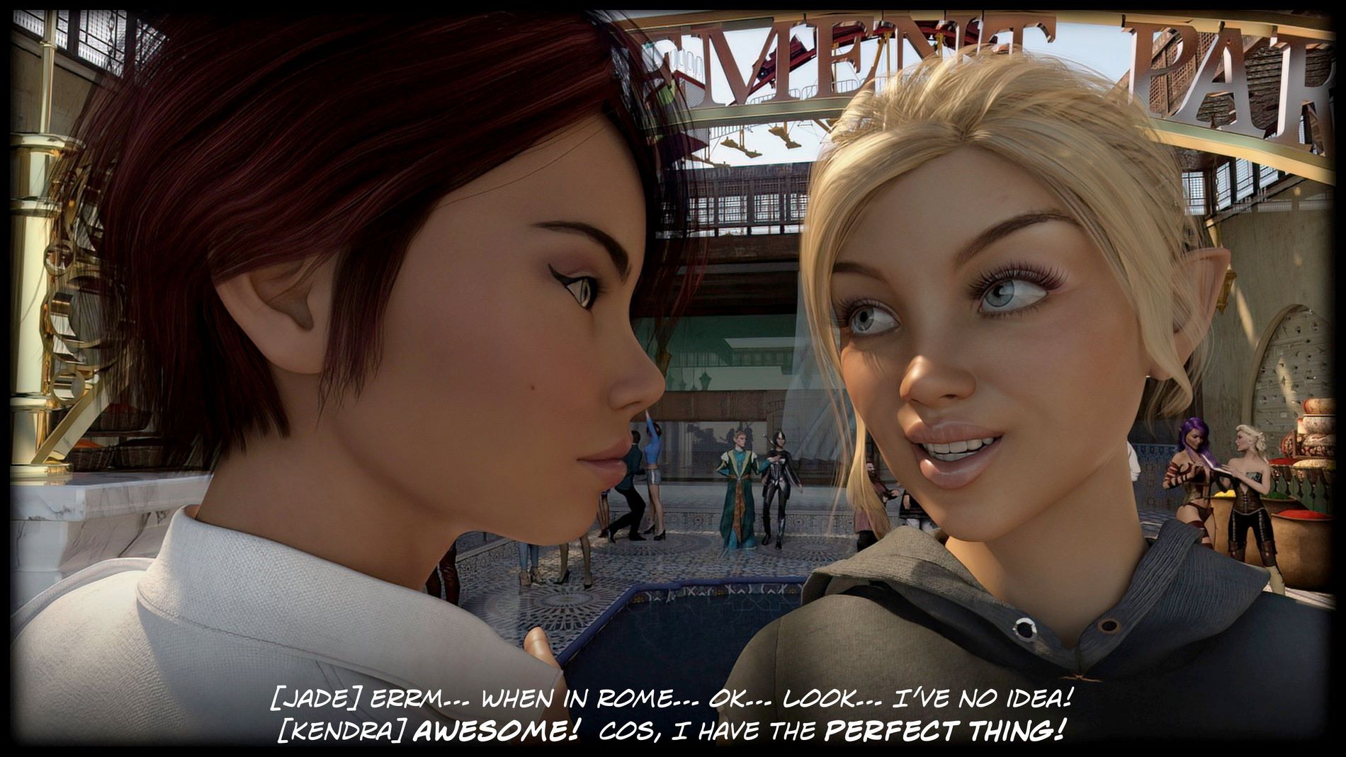Fantasyland – Road Trip! [Sexy3DComics | Gonzo], Fantasyland – Road Trip! 2, page 6 of 140