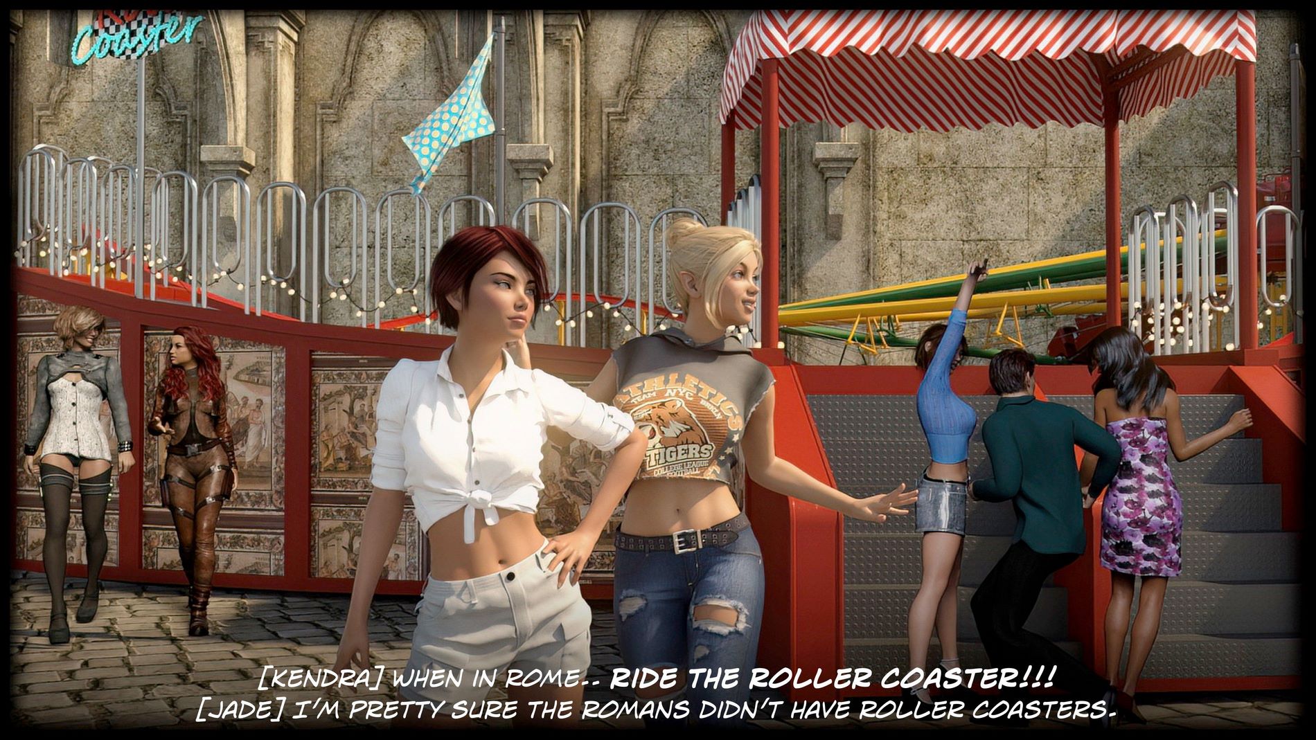 Fantasyland – Road Trip! [Sexy3DComics | Gonzo], Fantasyland – Road Trip! 2, page 7 of 140