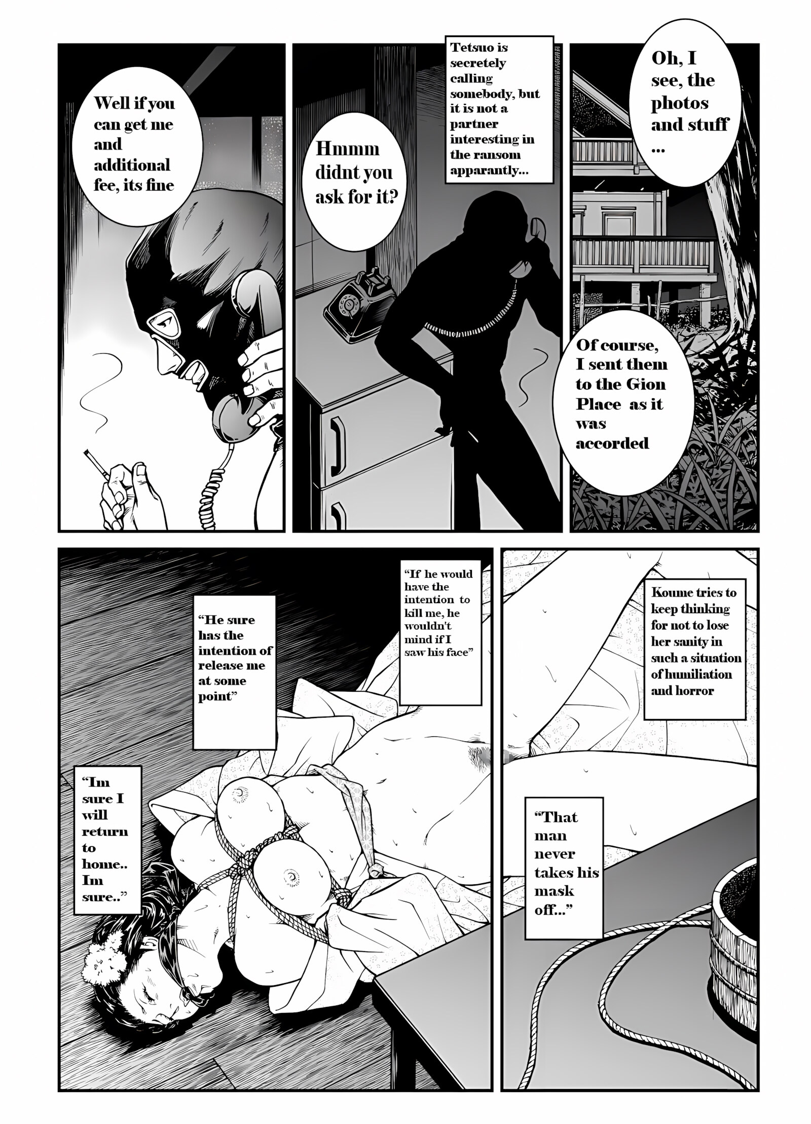 Female Criminal Tetsuo 1 Gion Maiko Kidnapping [Usagine Kobo], Female Criminal Tetsuo 1 Gion Maiko Kidnapping, page 17 of 24