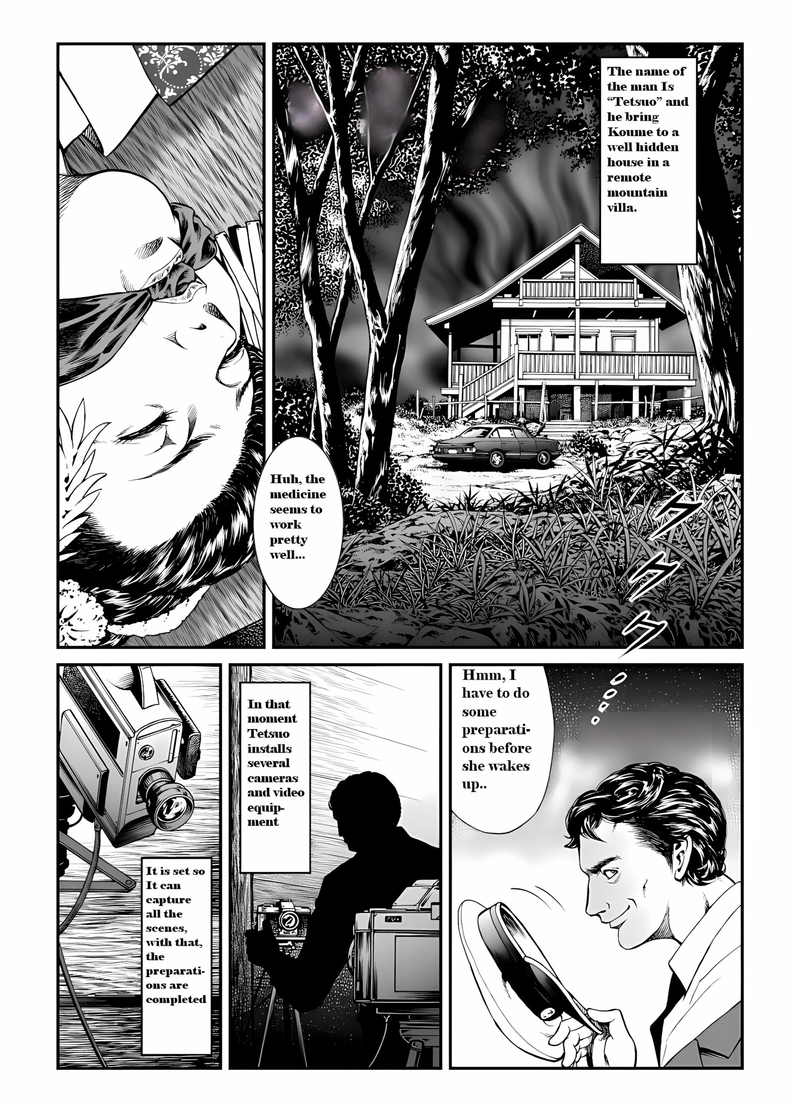 Female Criminal Tetsuo 1 Gion Maiko Kidnapping [Usagine Kobo], Female Criminal Tetsuo 1 Gion Maiko Kidnapping, page 4 of 24