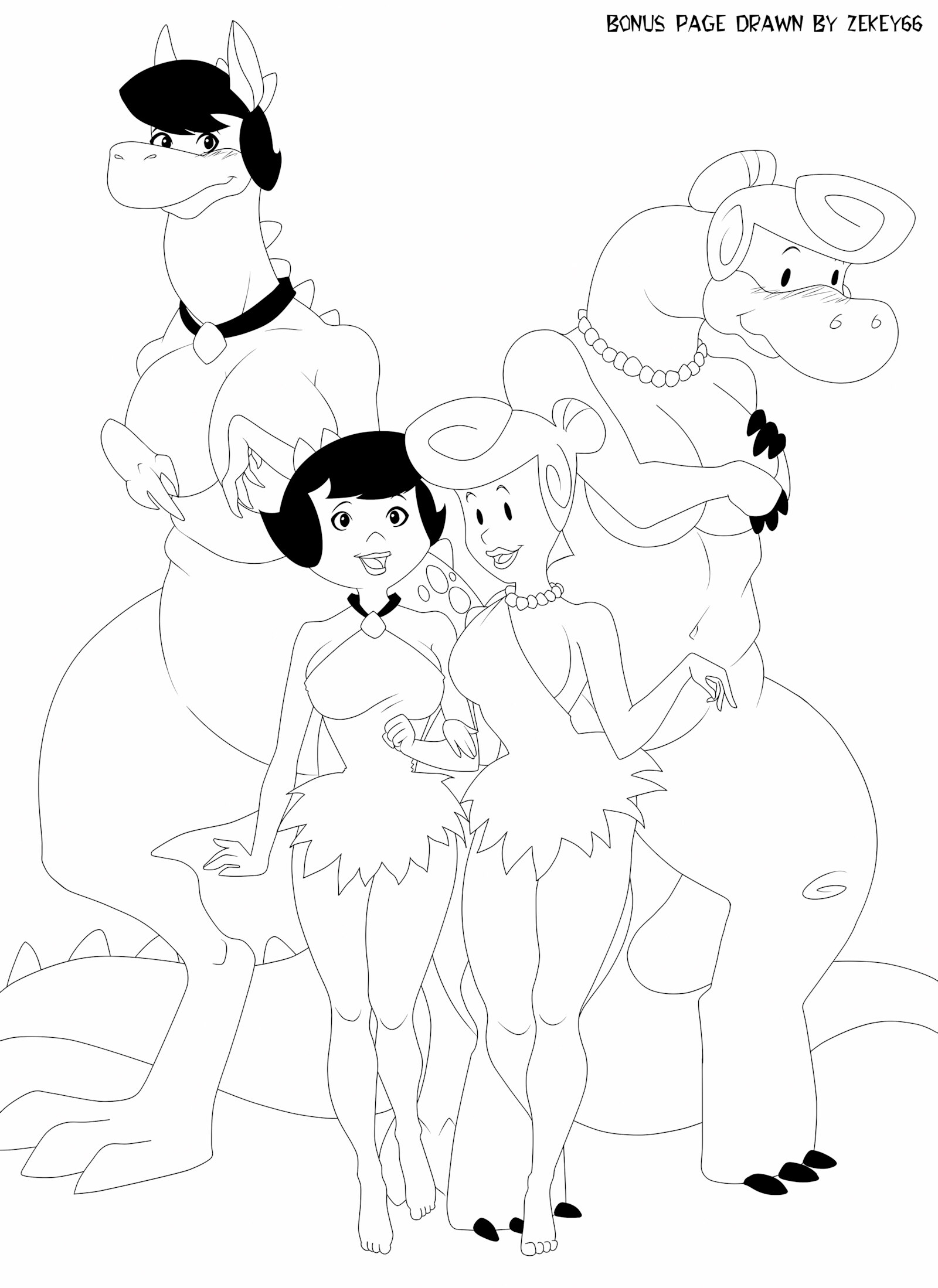 Flintsones with Betty Rubble and Wilma Flintstone [Locofuria], Flintsones with Betty Rubble and Wilma Flintstone, page 19 of 23