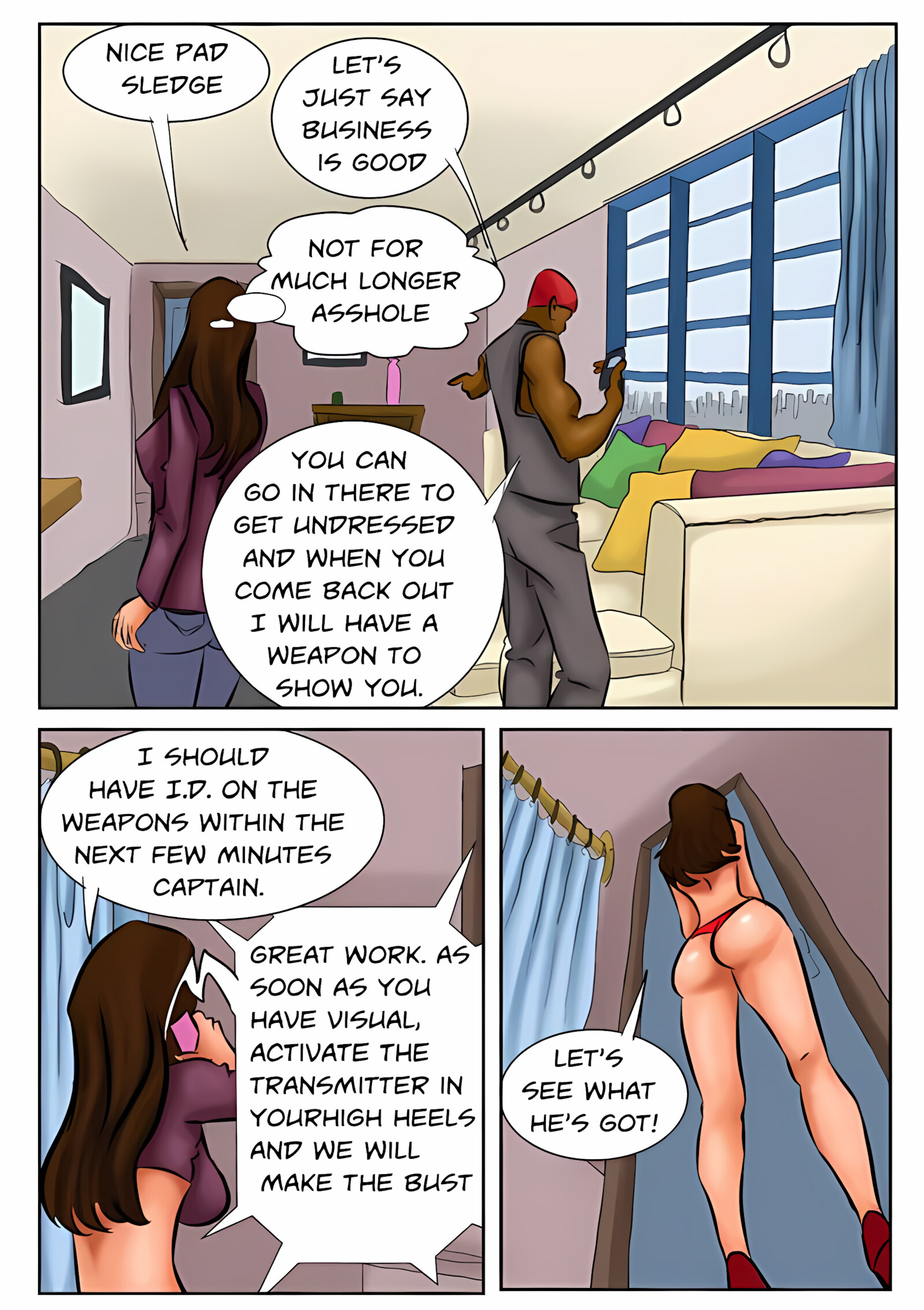 Going Undercover [Kaos Comics], Going Undercover, page 19 of 27