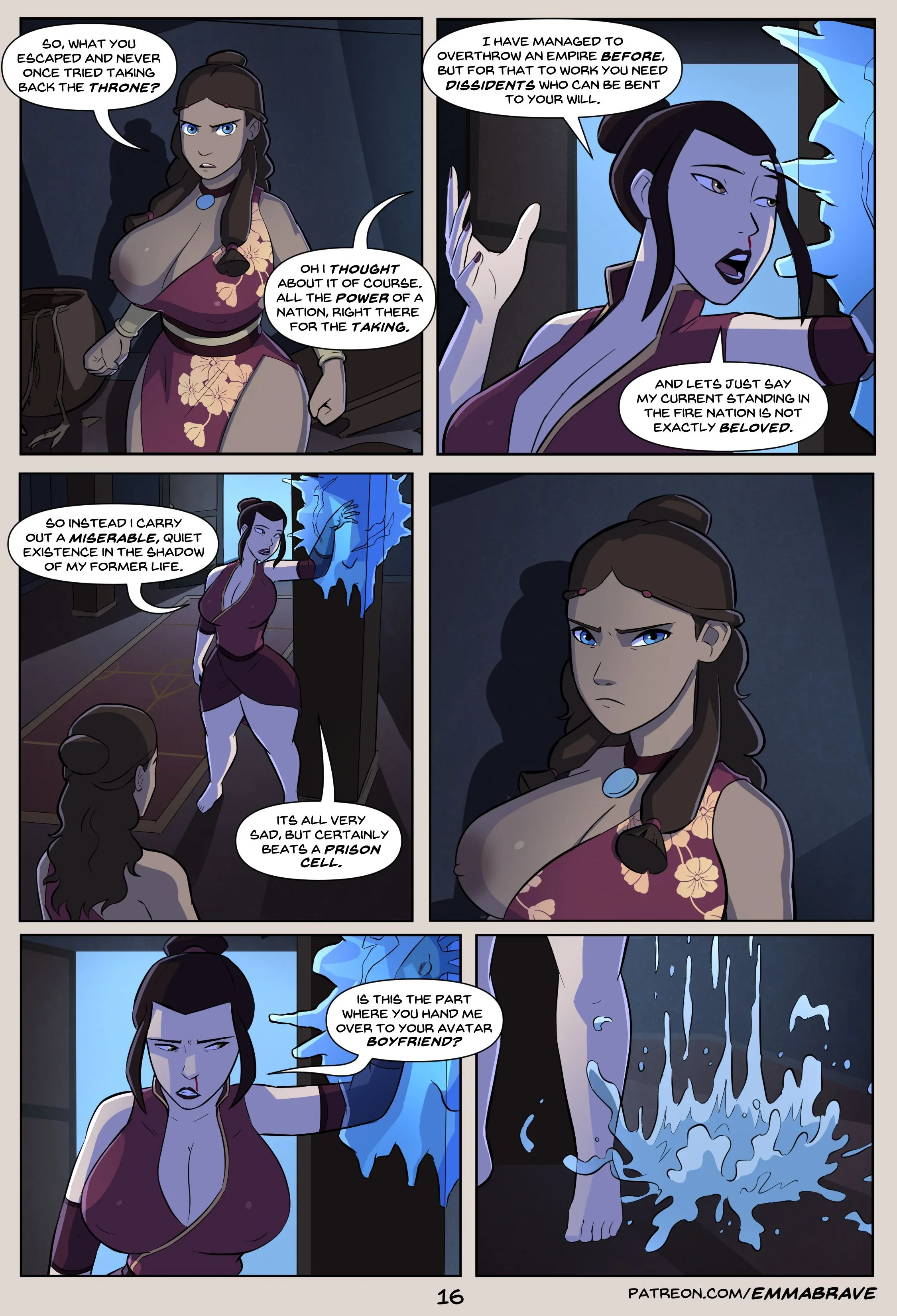After Avatar [EmmaBrave], 4 . After Avatar - Chapter 4 (Avatar The Last Airbender), page 18 of 61