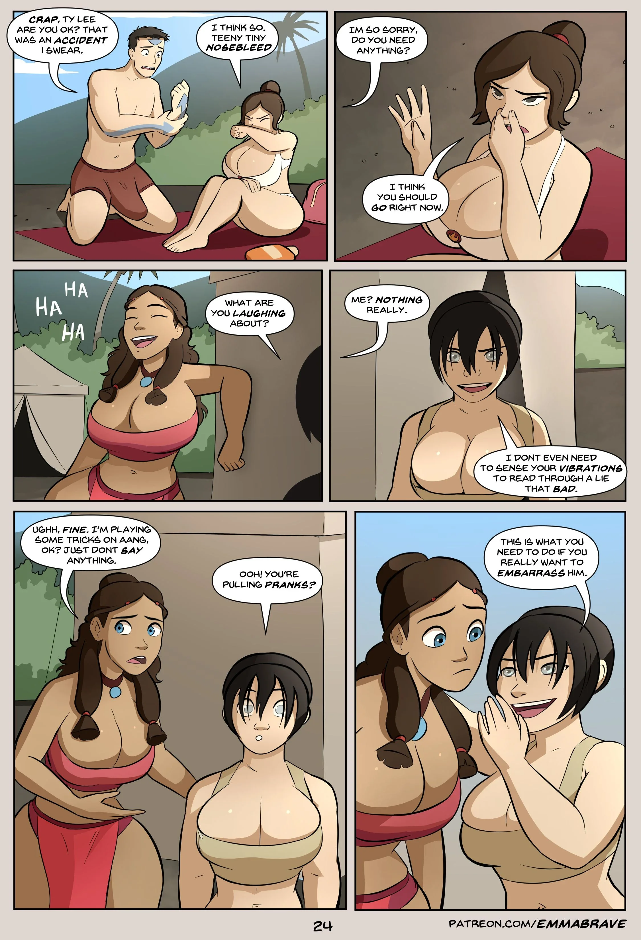 After Avatar [EmmaBrave], 4 . After Avatar - Chapter 4 (Avatar The Last Airbender), page 26 of 61