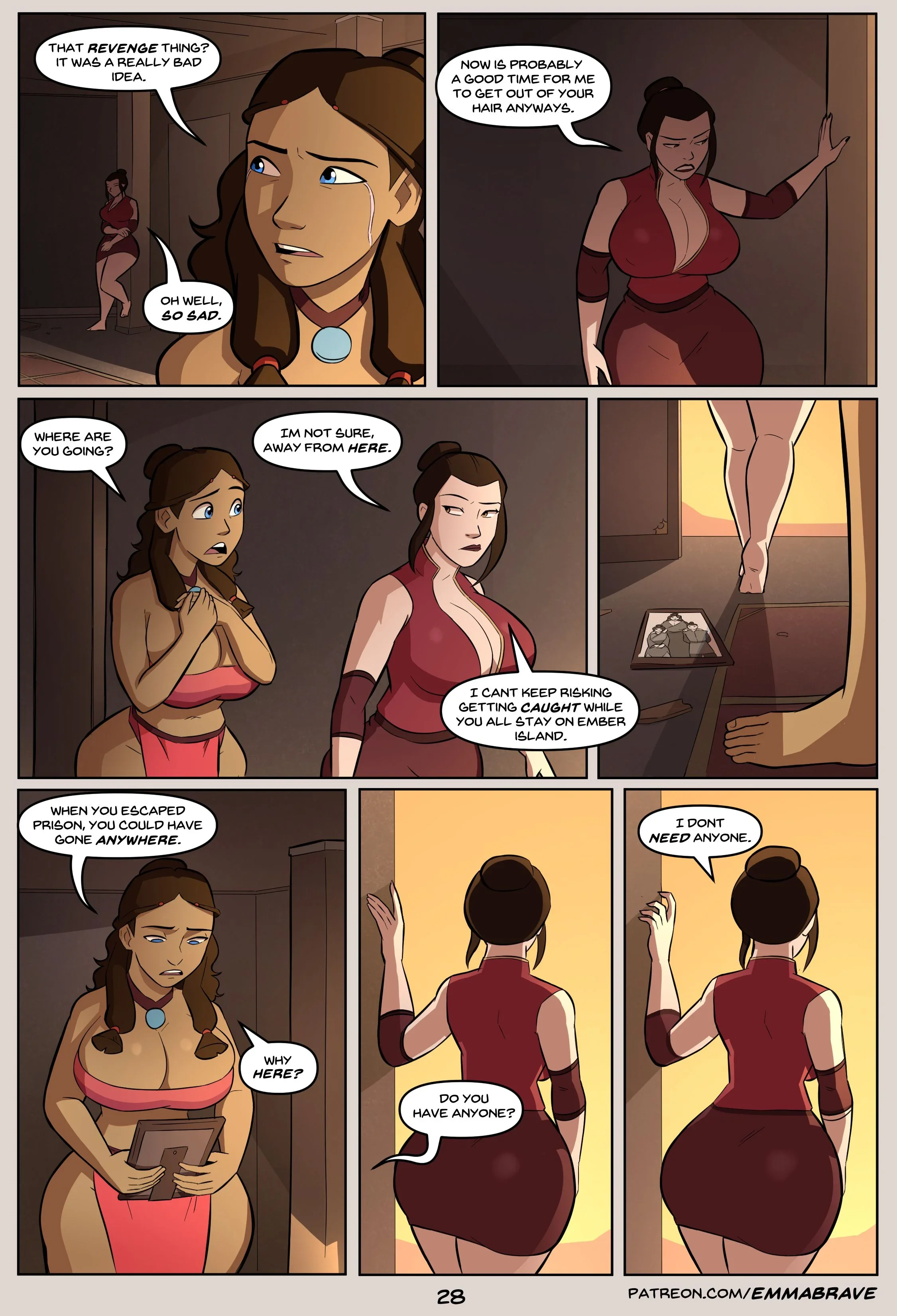 After Avatar [EmmaBrave], 4 . After Avatar - Chapter 4 (Avatar The Last Airbender), page 30 of 61