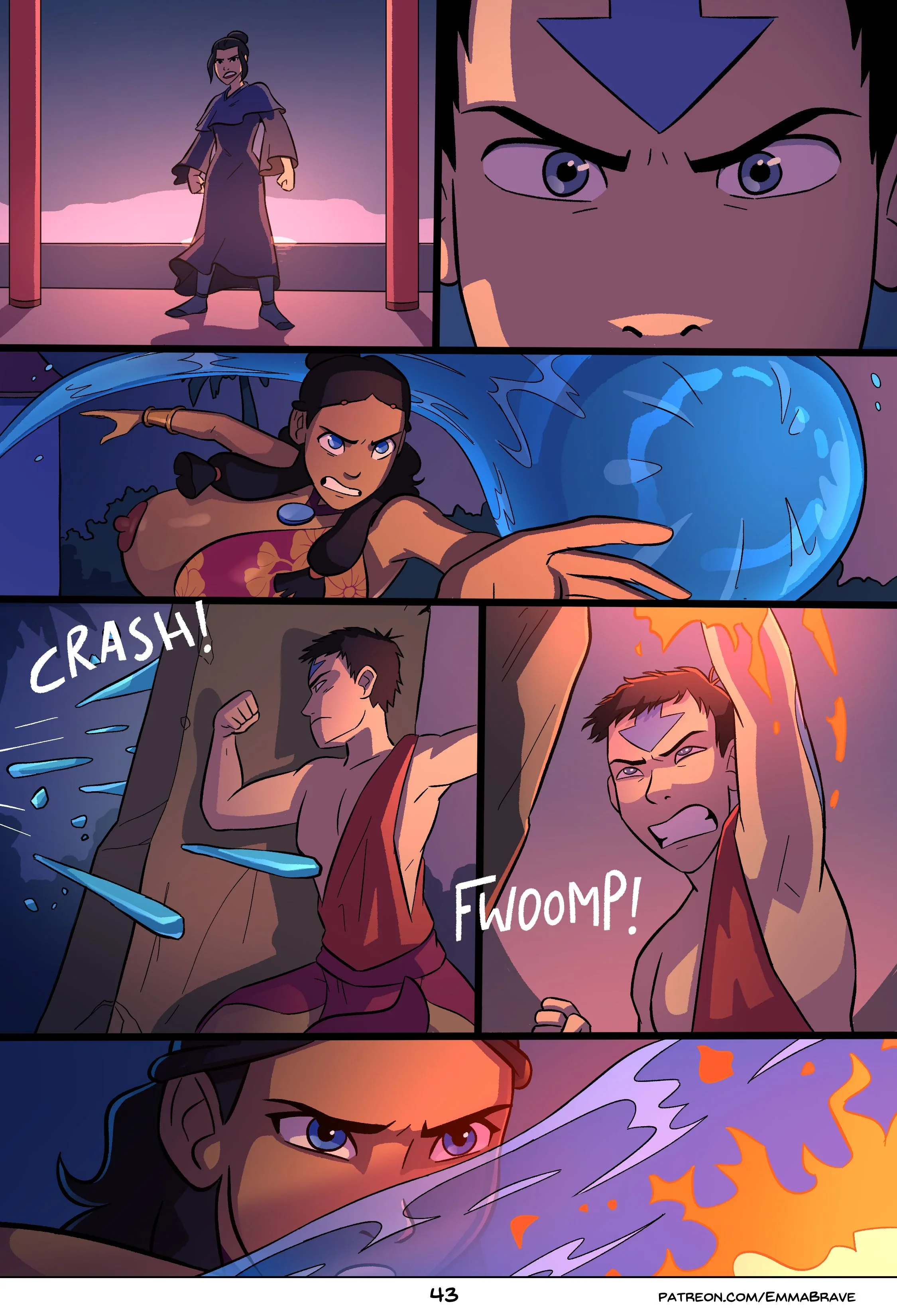 After Avatar [EmmaBrave], 4 . After Avatar - Chapter 4 (Avatar The Last Airbender), page 45 of 61