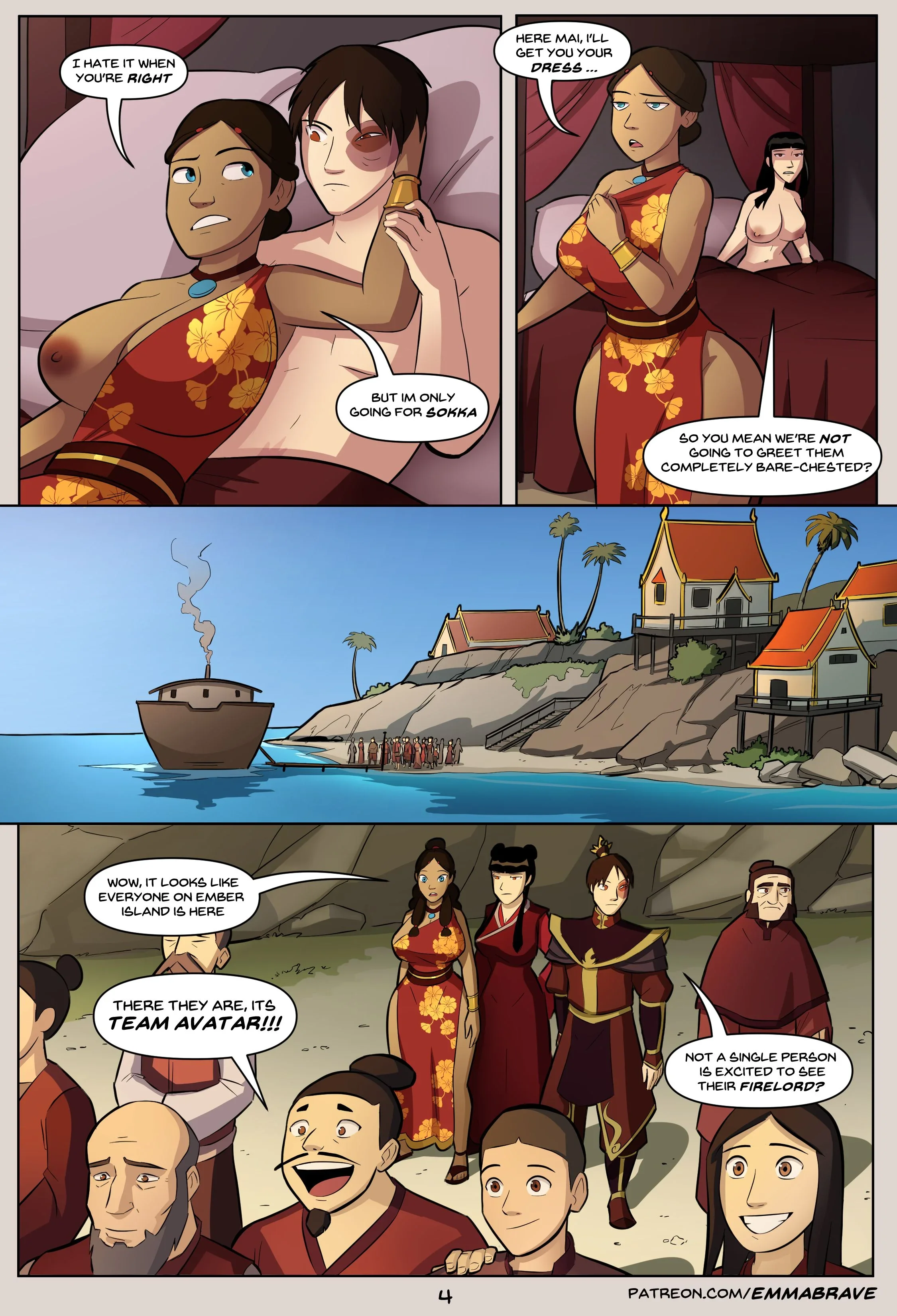 After Avatar [EmmaBrave], 4 . After Avatar - Chapter 4 (Avatar The Last Airbender), page 6 of 61