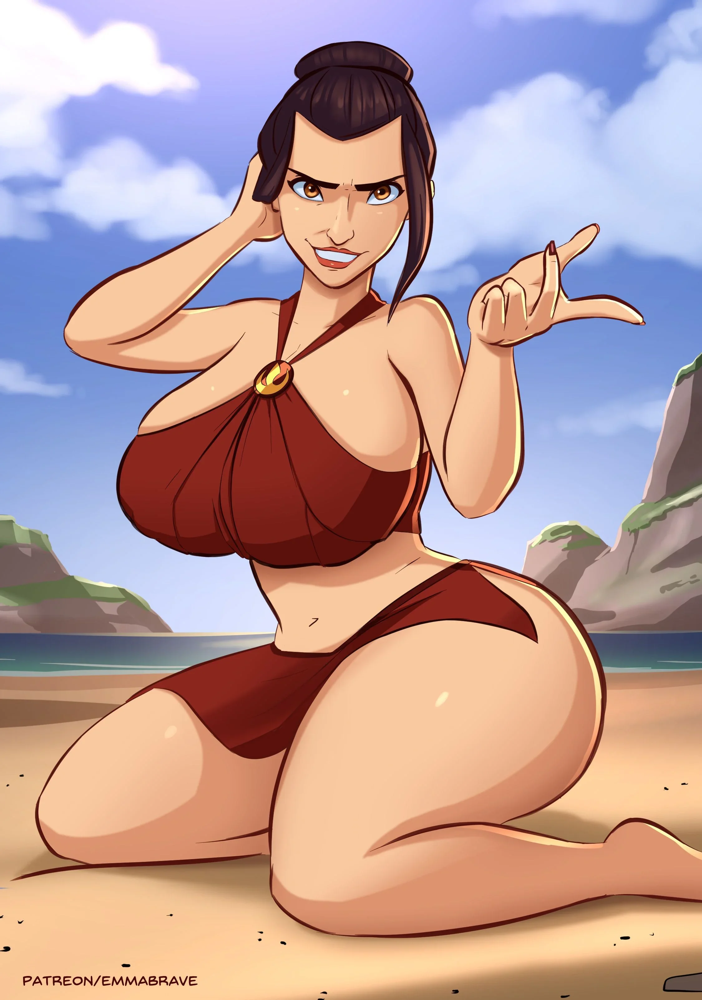 After Avatar [EmmaBrave], 4 . After Avatar - Chapter 4 (Avatar The Last Airbender), page 60 of 61