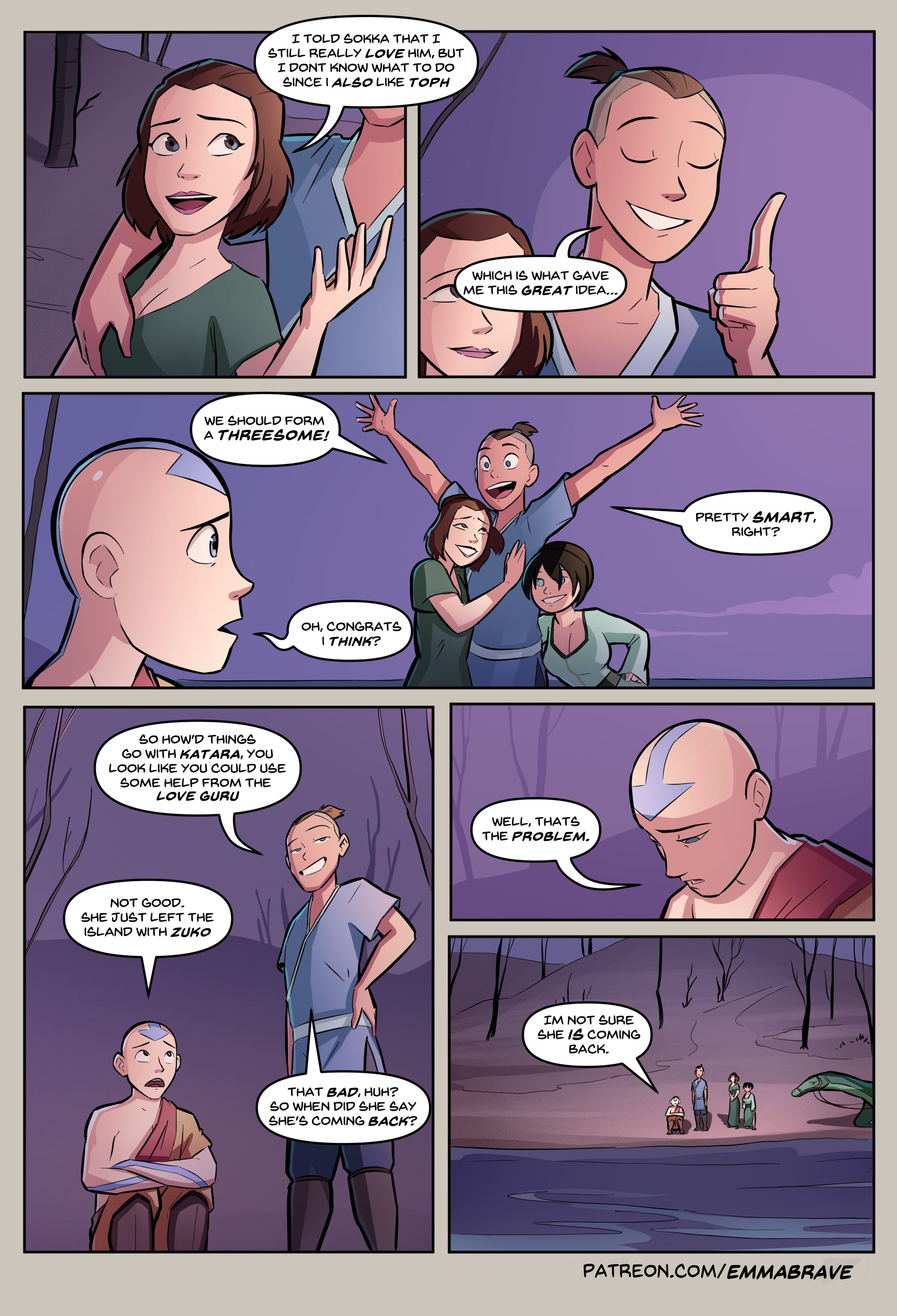 After Avatar [EmmaBrave], 3 . After Avatar Chapter 3, page 19 of 26