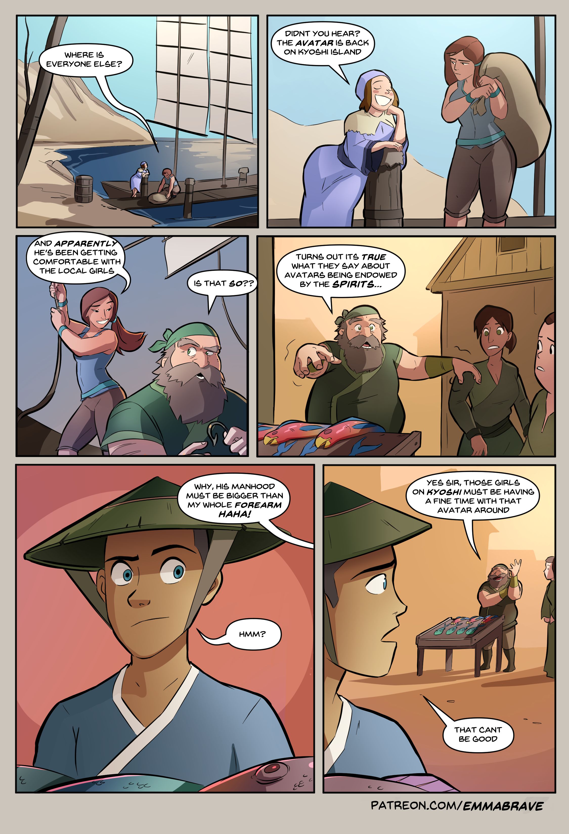 After Avatar [EmmaBrave], 3 . After Avatar Chapter 3, page 7 of 26