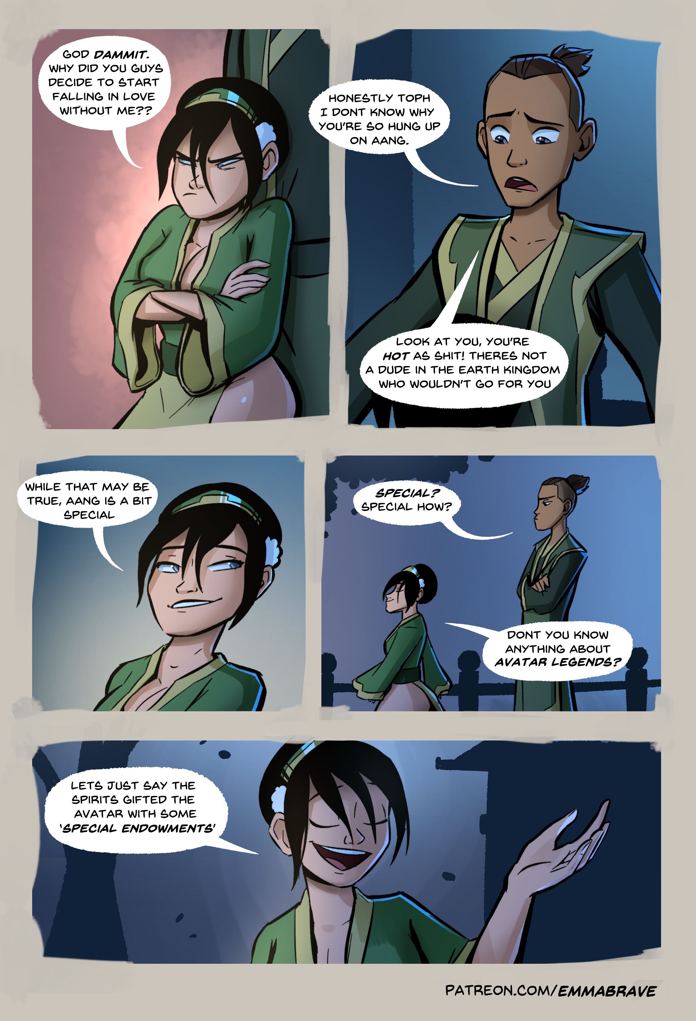 After Avatar [EmmaBrave], 1 . After Avatar Chapter 1, page 9 of 32