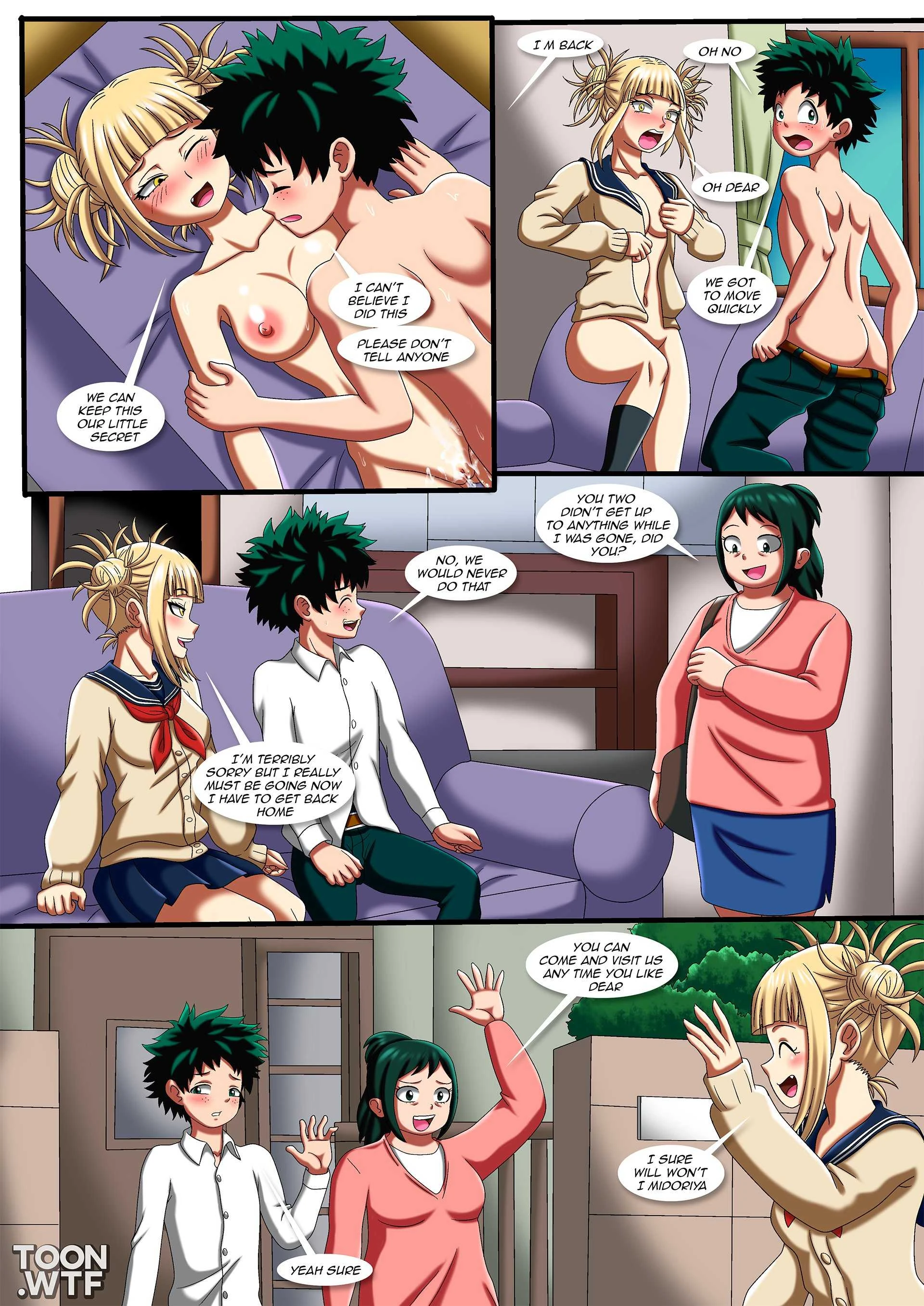 Help! There Is a Yandere in My House! (My Hero Academia) [PalComix], 1 . Help! There Is a Yandere in My House! - (My Hero Academia) [PalComix], page 8 of 9
